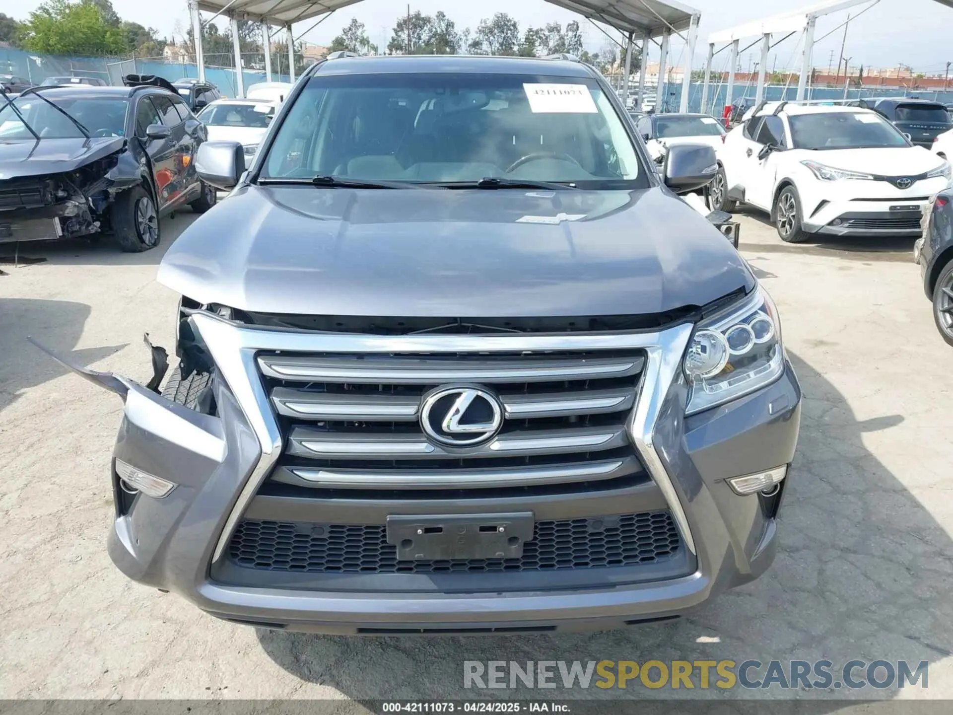 13 Photograph of a damaged car JTJBM7FX7K5212004 LEXUS GX 460 2019