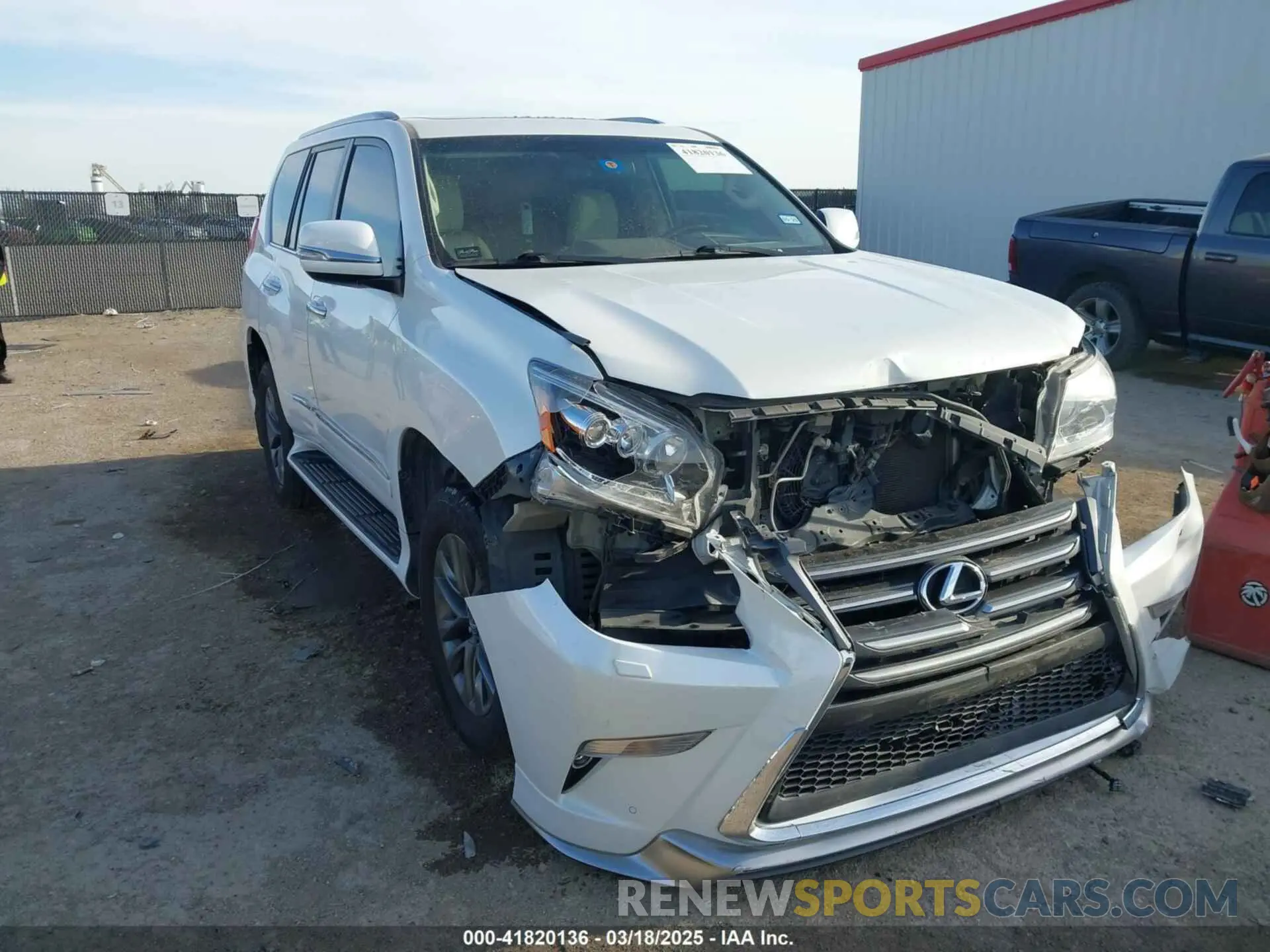 1 Фотография поврежденного автомобиля JTJBM7FX8K5216952 LEXUS GX 460 2019