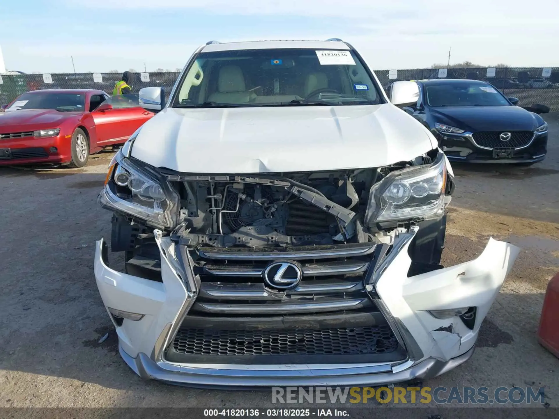 12 Фотография поврежденного автомобиля JTJBM7FX8K5216952 LEXUS GX 460 2019