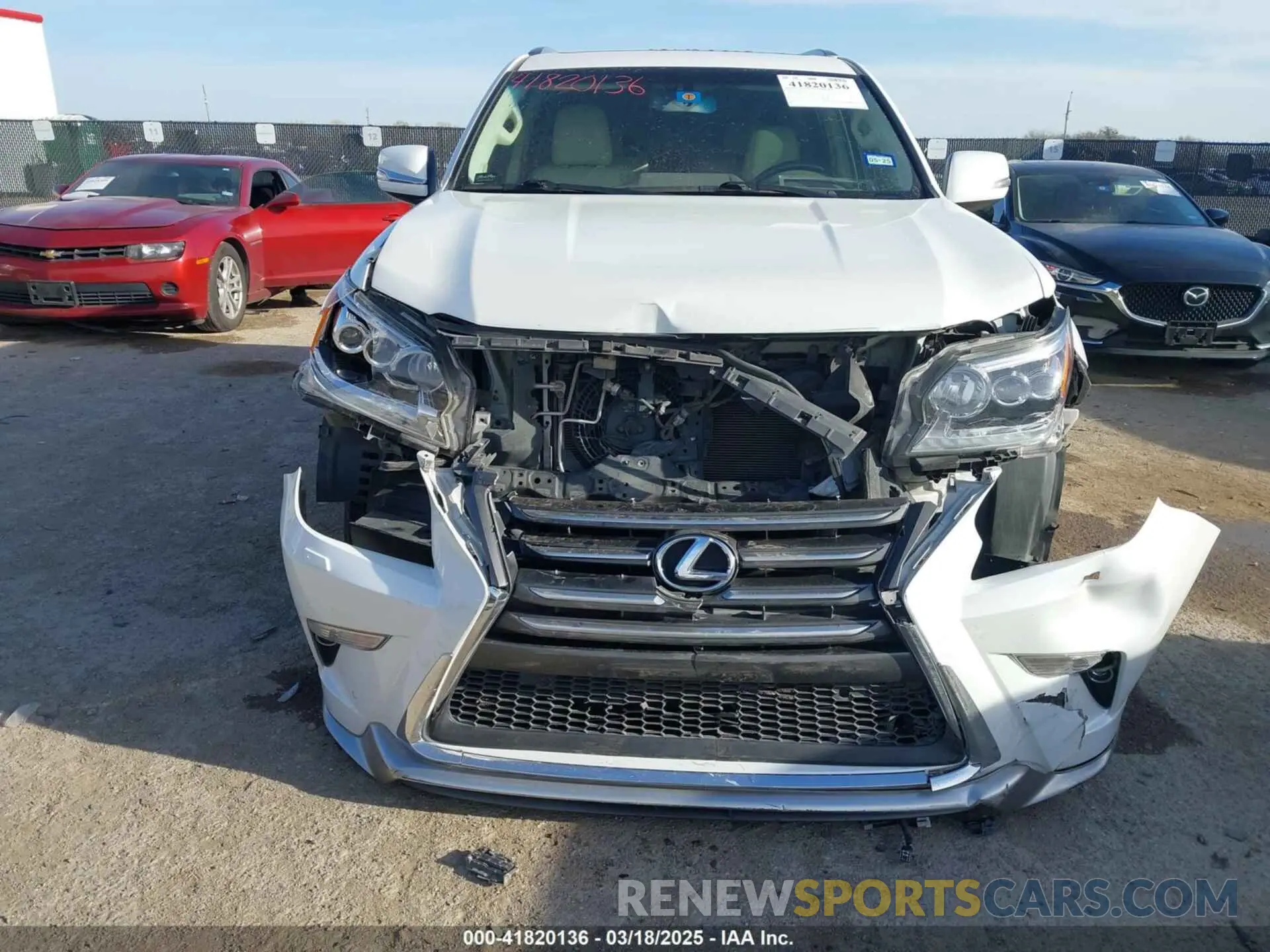6 Фотография поврежденного автомобиля JTJBM7FX8K5216952 LEXUS GX 460 2019