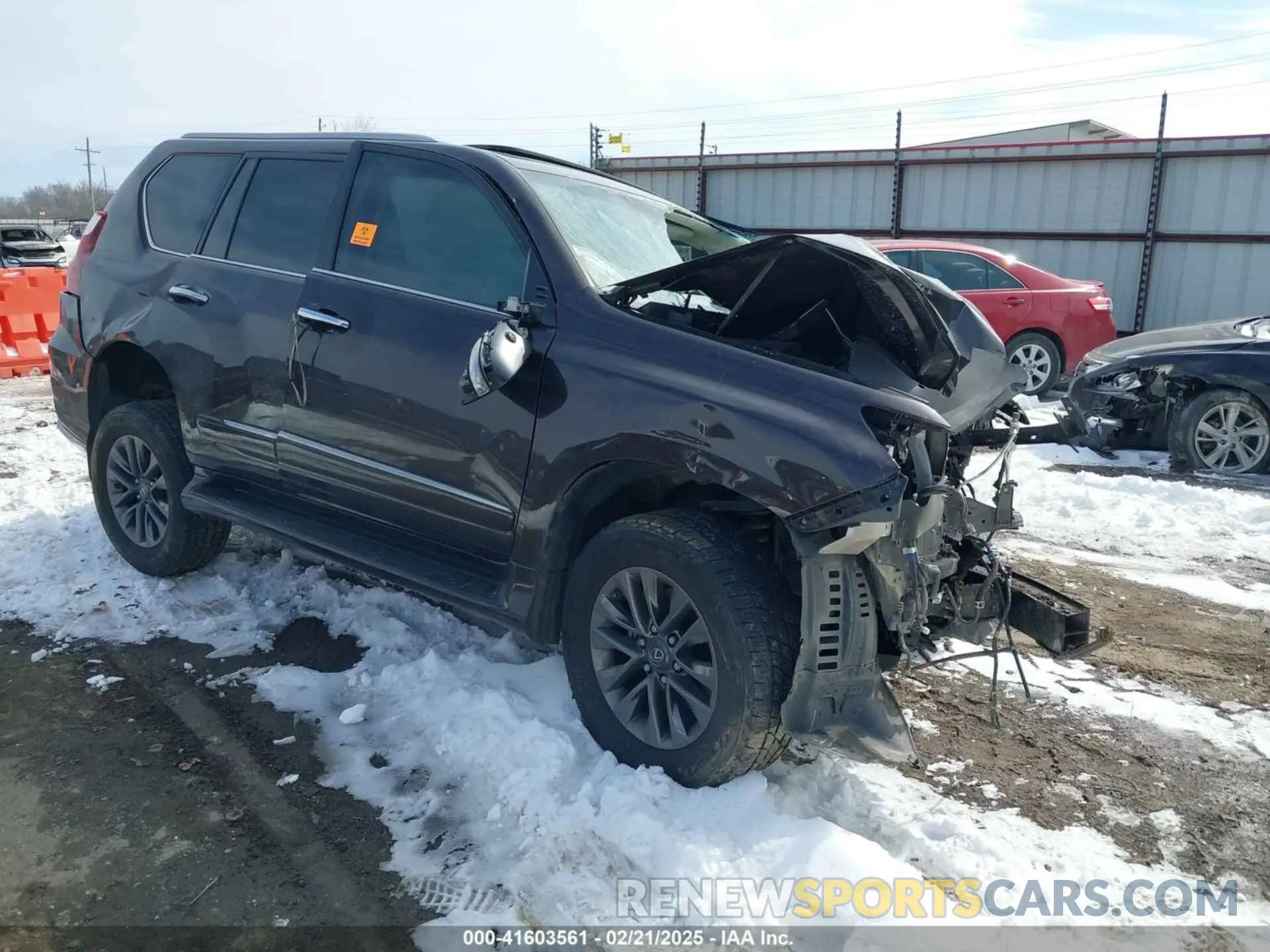 1 Photograph of a damaged car JTJJM7FX7K5225637 LEXUS GX 460 2019