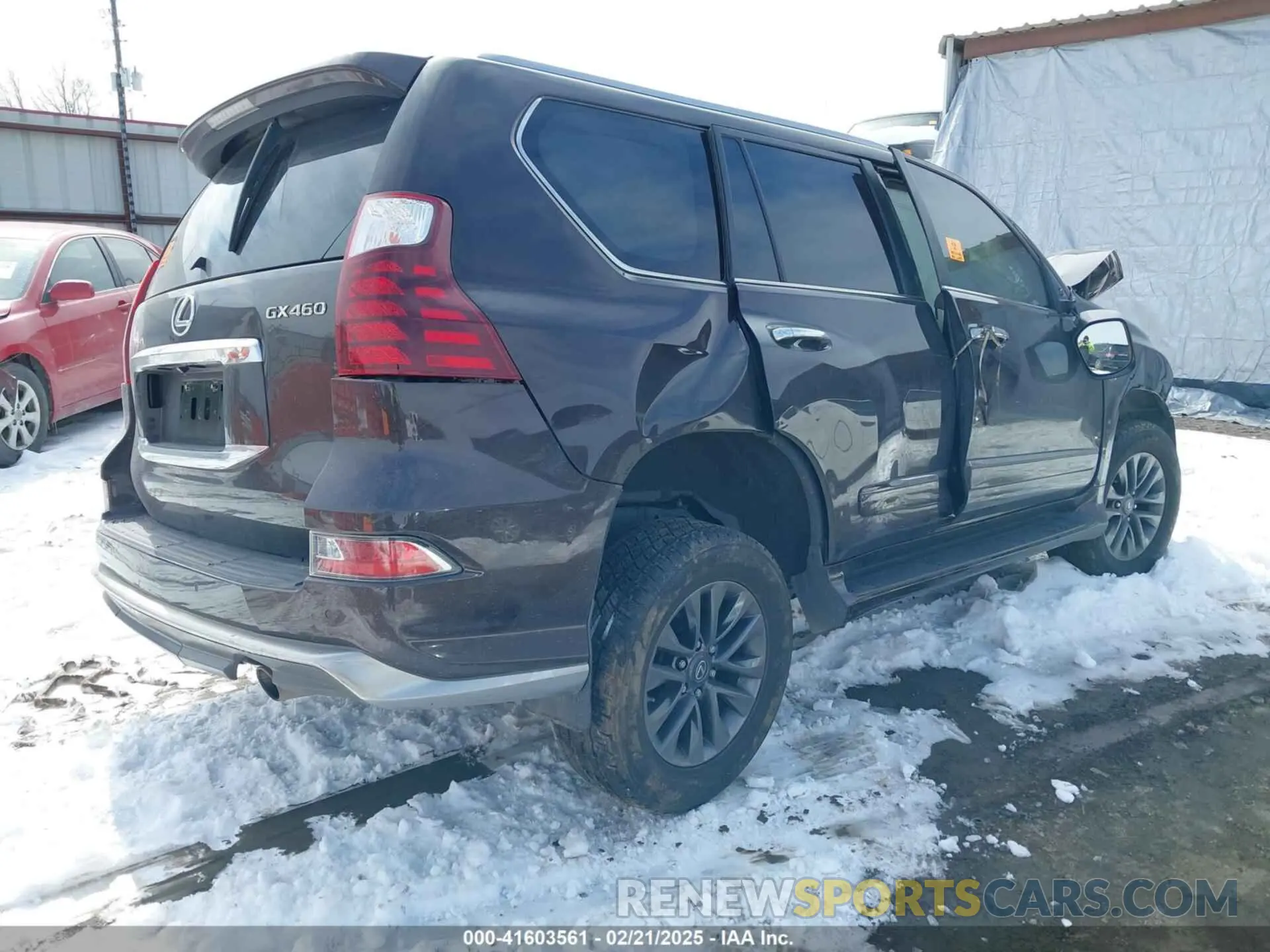 4 Photograph of a damaged car JTJJM7FX7K5225637 LEXUS GX 460 2019