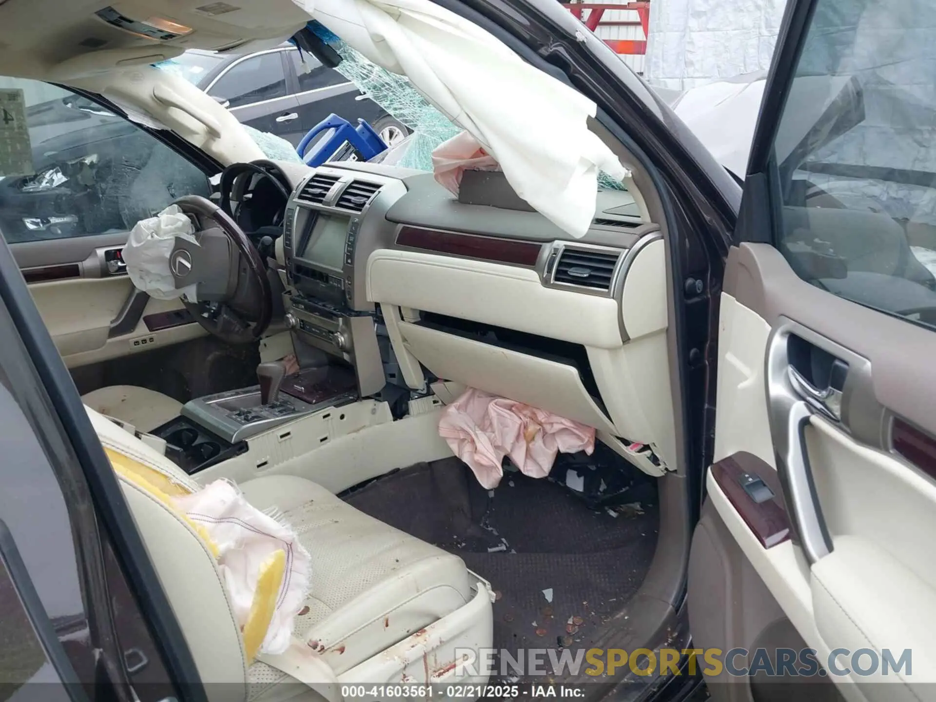 5 Photograph of a damaged car JTJJM7FX7K5225637 LEXUS GX 460 2019