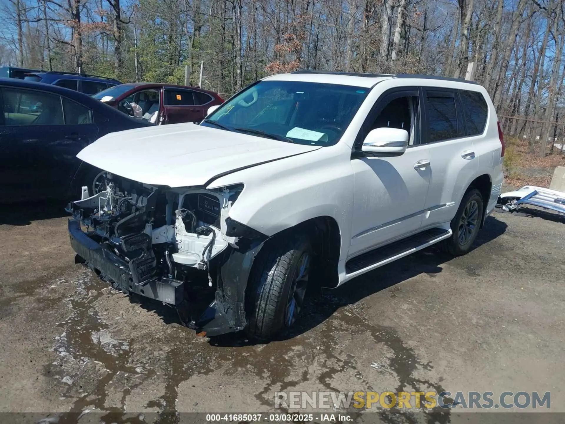2 Photograph of a damaged car JTJJM7FXXK5227544 LEXUS GX 460 2019