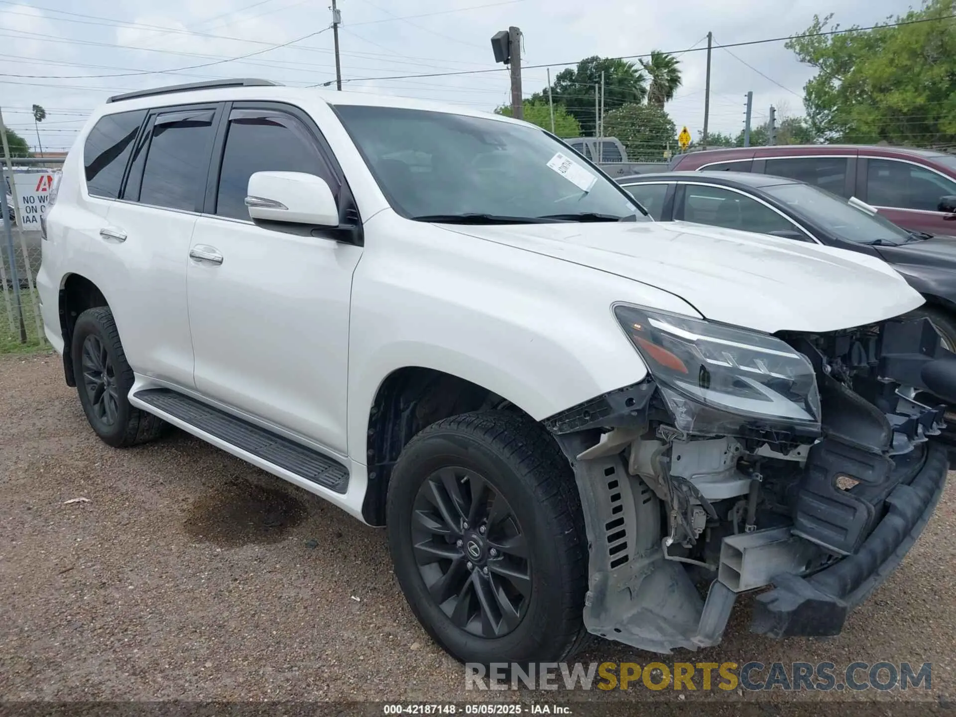 1 Фотография поврежденного автомобиля JTJAM7BX6L5266770 LEXUS GX 460 2020