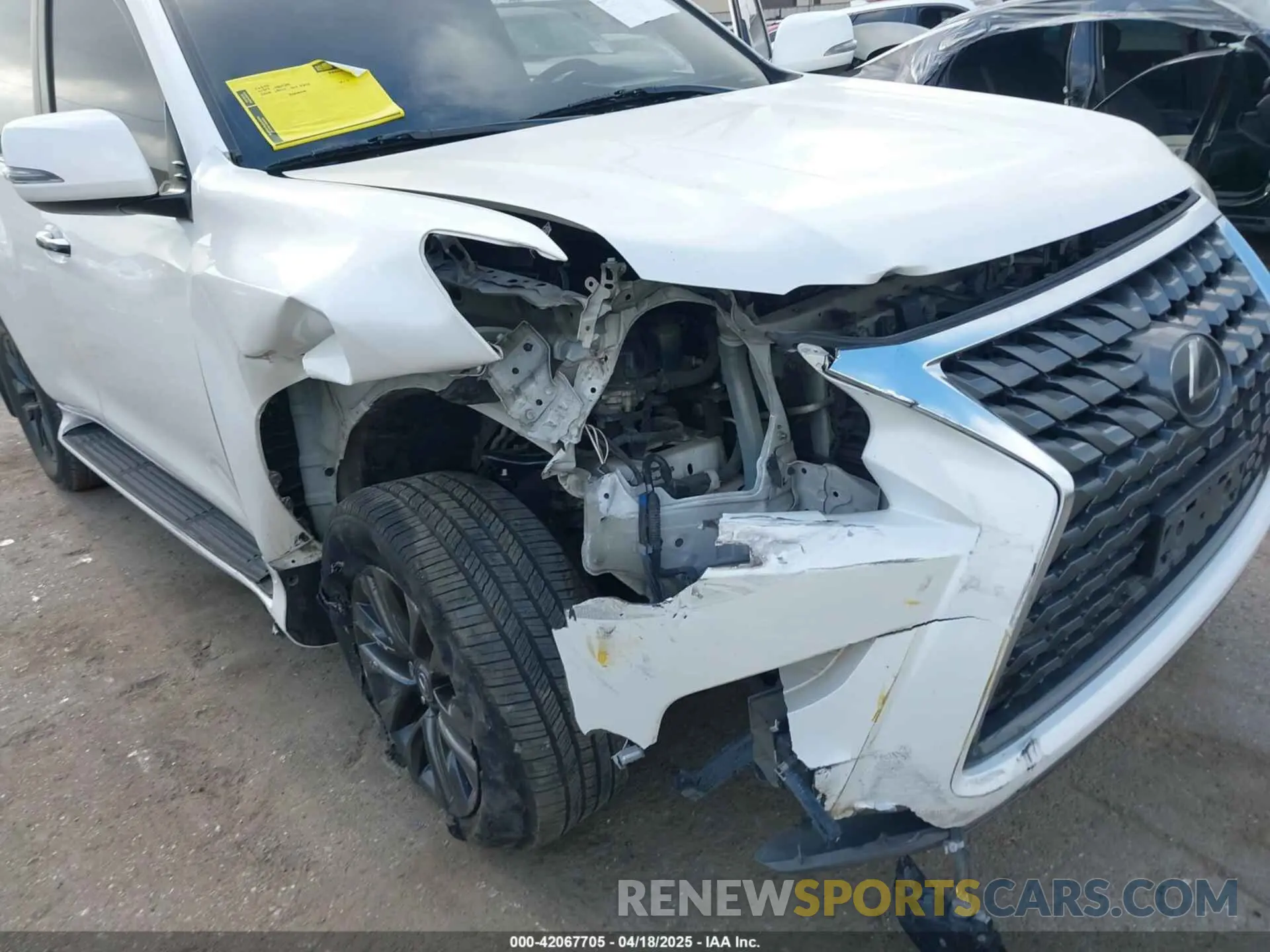 6 Фотография поврежденного автомобиля JTJAM7BXXL5246683 LEXUS GX 460 2020