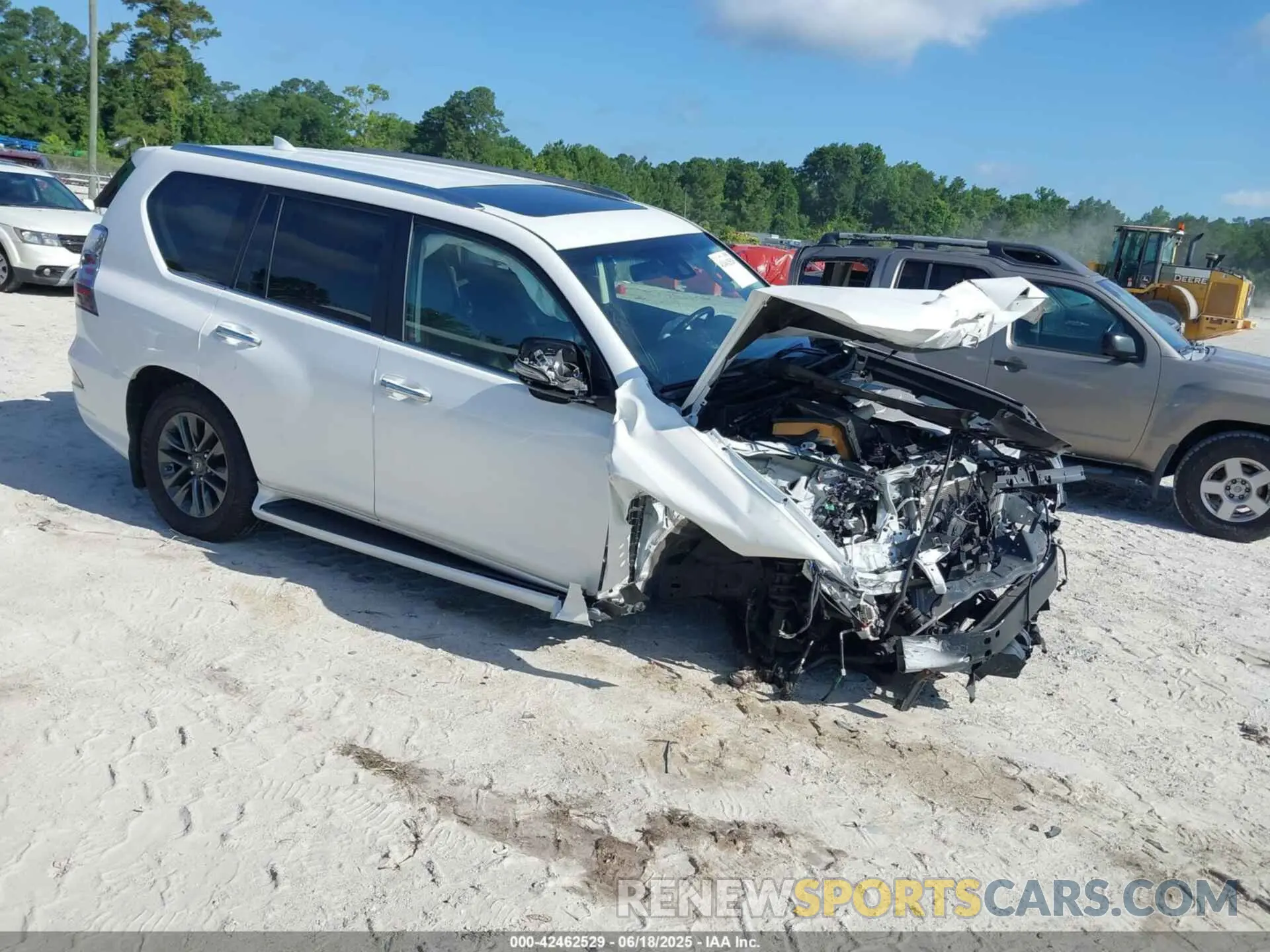1 Photograph of a damaged car JTJAM7BX0M5302132 LEXUS GX 460 2021