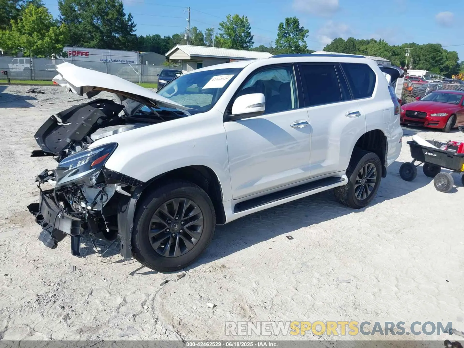 2 Photograph of a damaged car JTJAM7BX0M5302132 LEXUS GX 460 2021