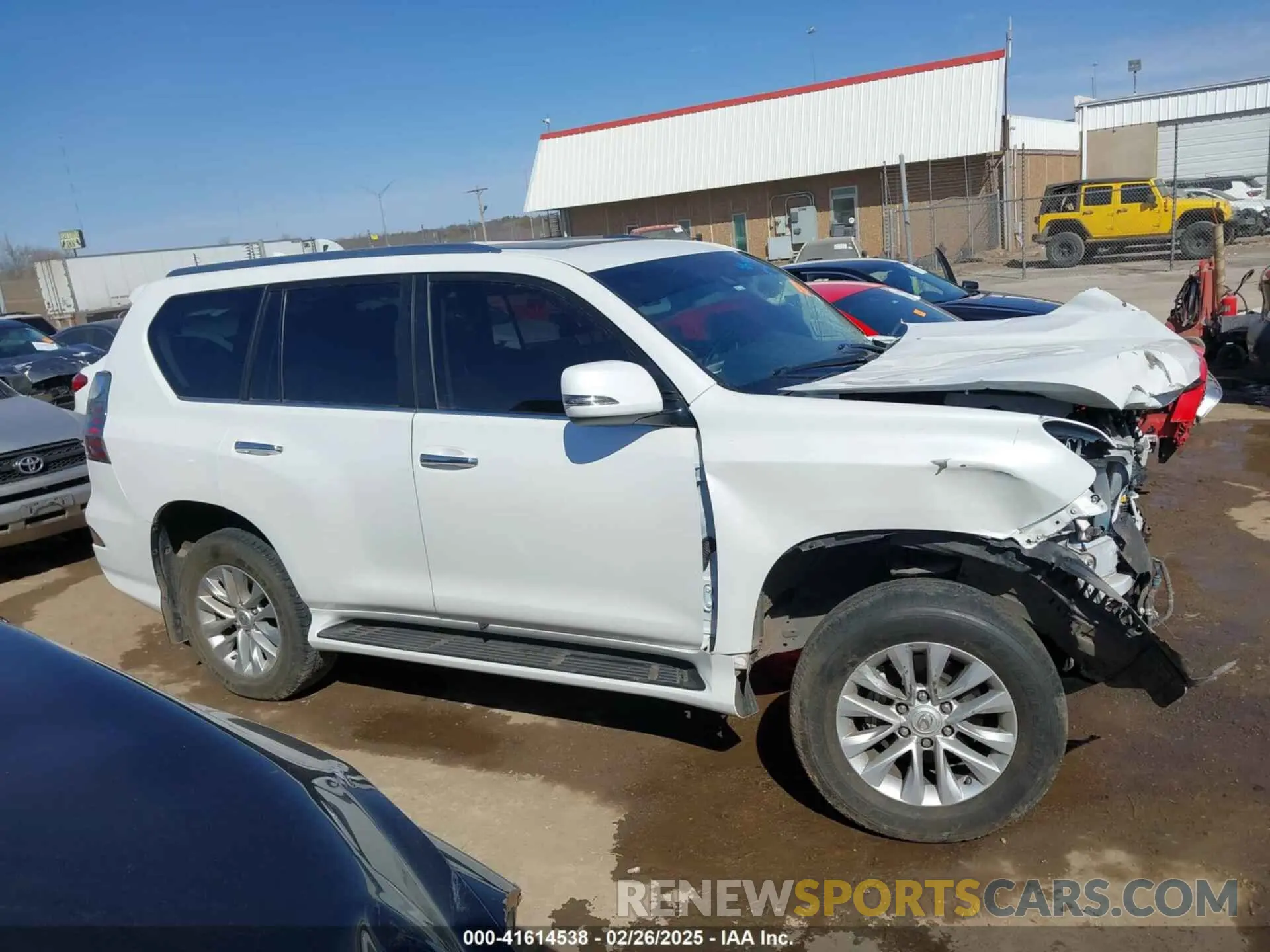 12 Фотография поврежденного автомобиля JTJAM7BX2M5276567 LEXUS GX 460 2021