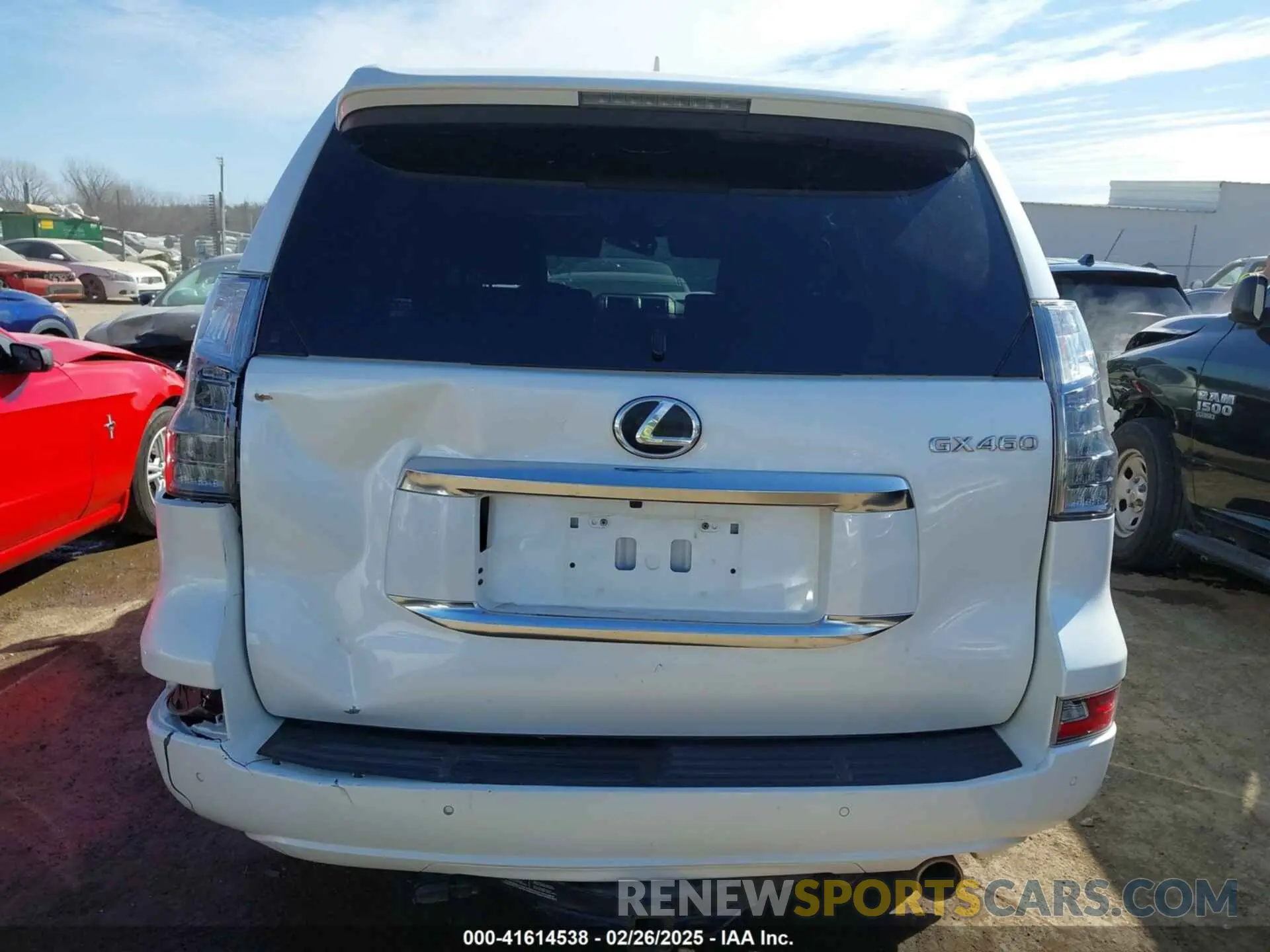 15 Фотография поврежденного автомобиля JTJAM7BX2M5276567 LEXUS GX 460 2021