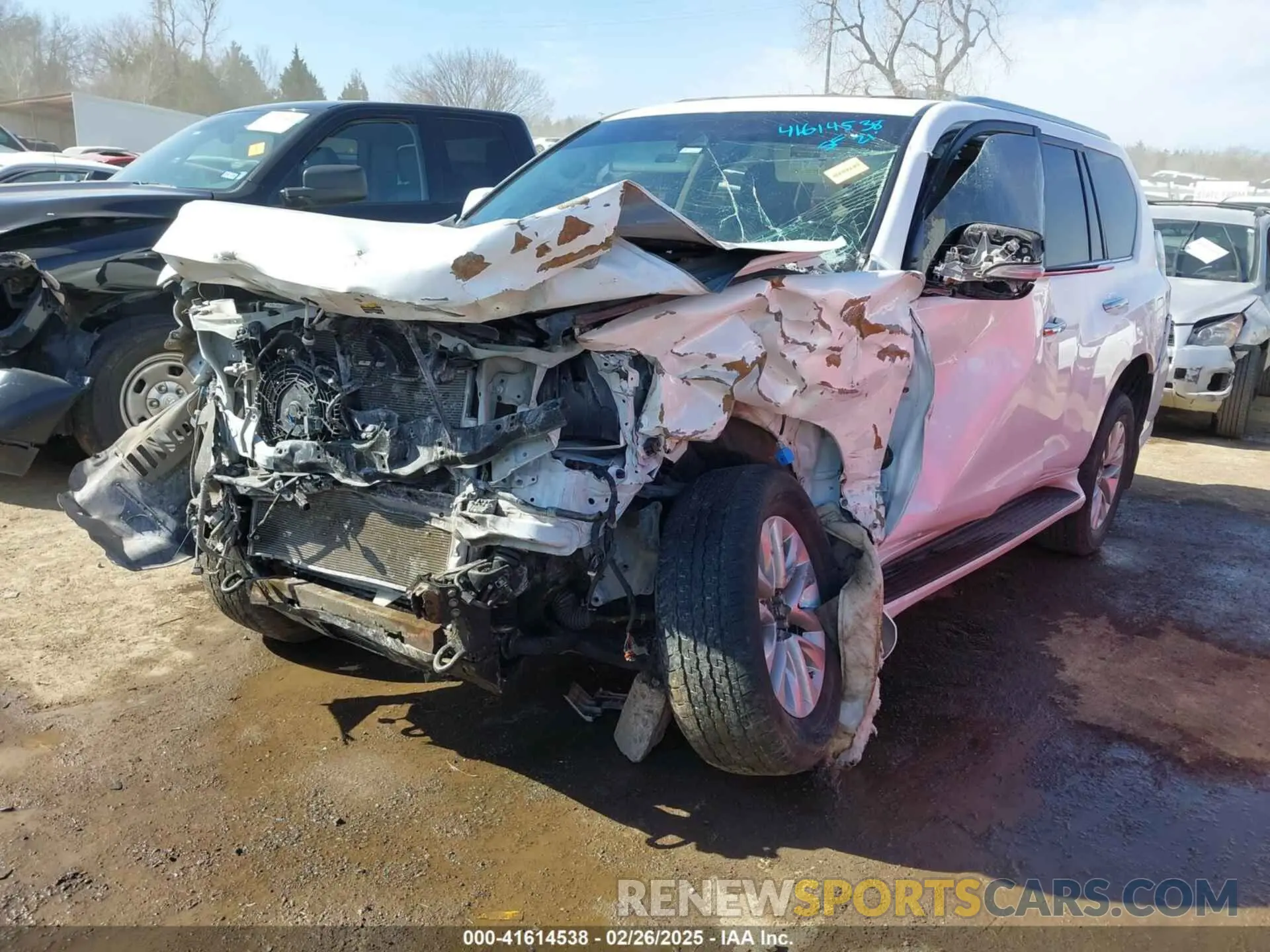 2 Фотография поврежденного автомобиля JTJAM7BX2M5276567 LEXUS GX 460 2021