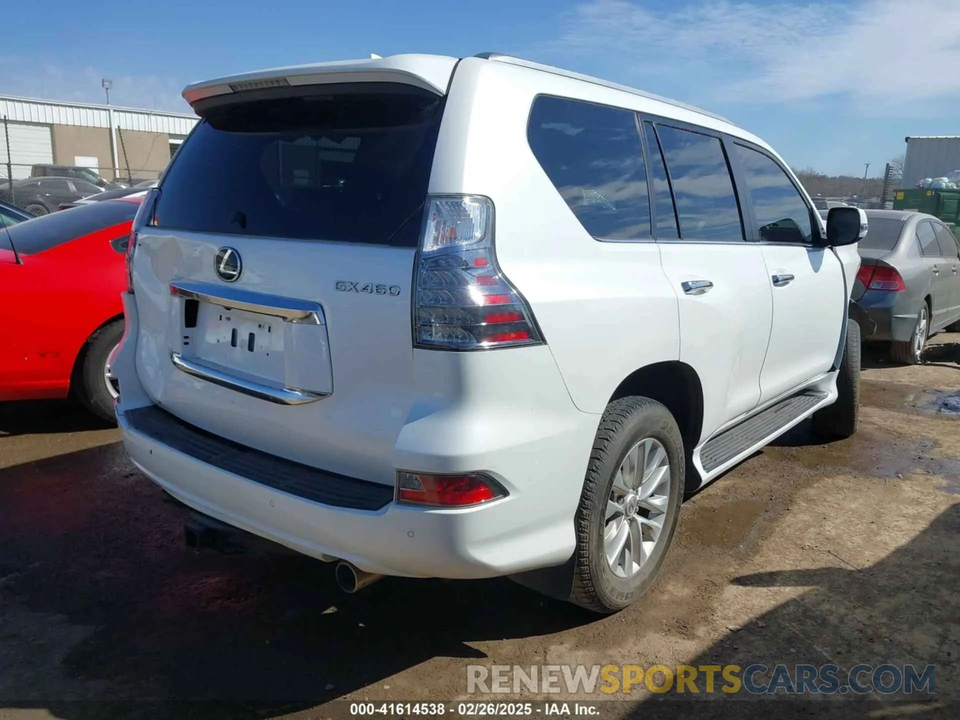4 Фотография поврежденного автомобиля JTJAM7BX2M5276567 LEXUS GX 460 2021