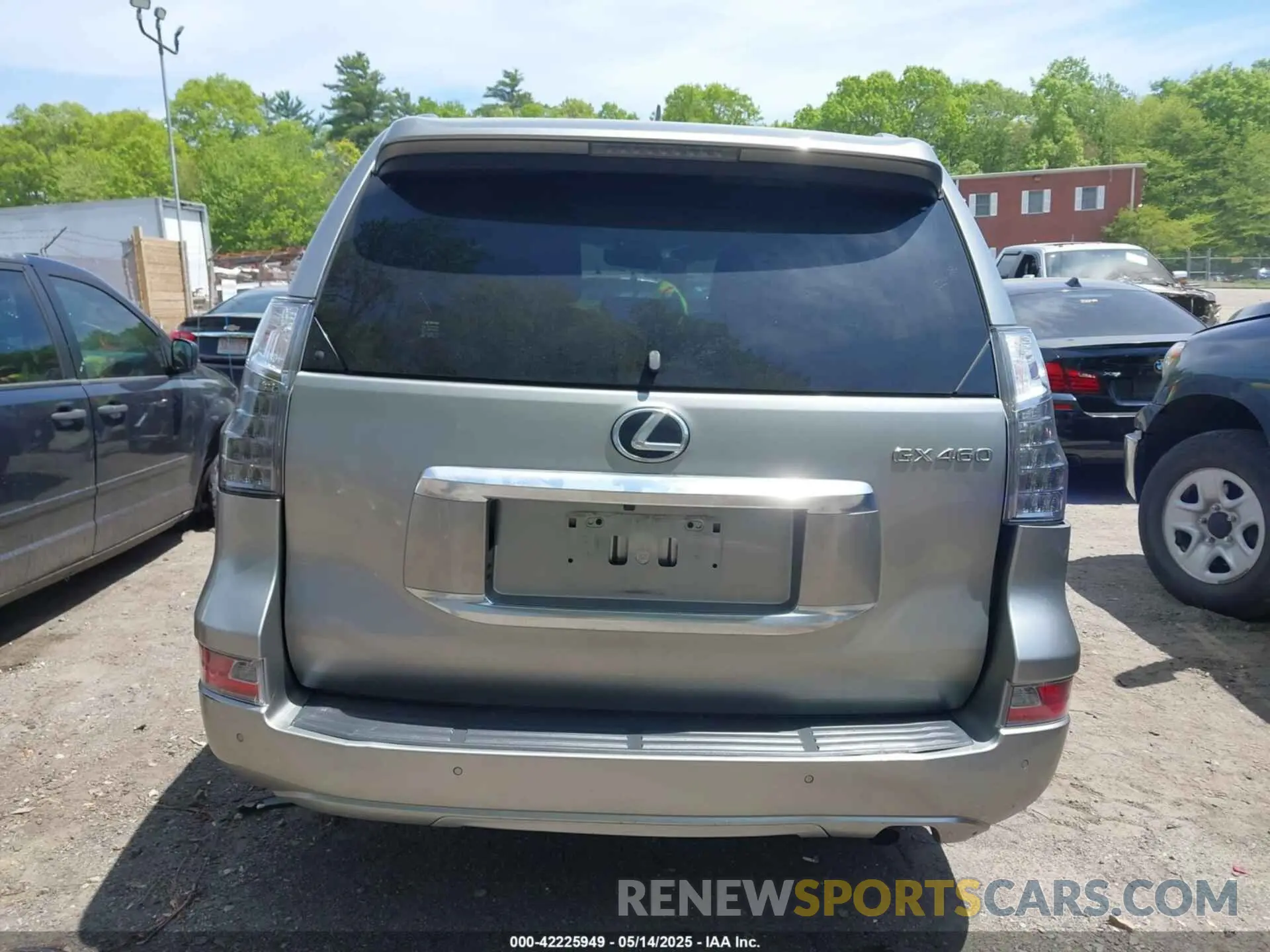 17 Фотография поврежденного автомобиля JTJAM7BX3M5274777 LEXUS GX 460 2021