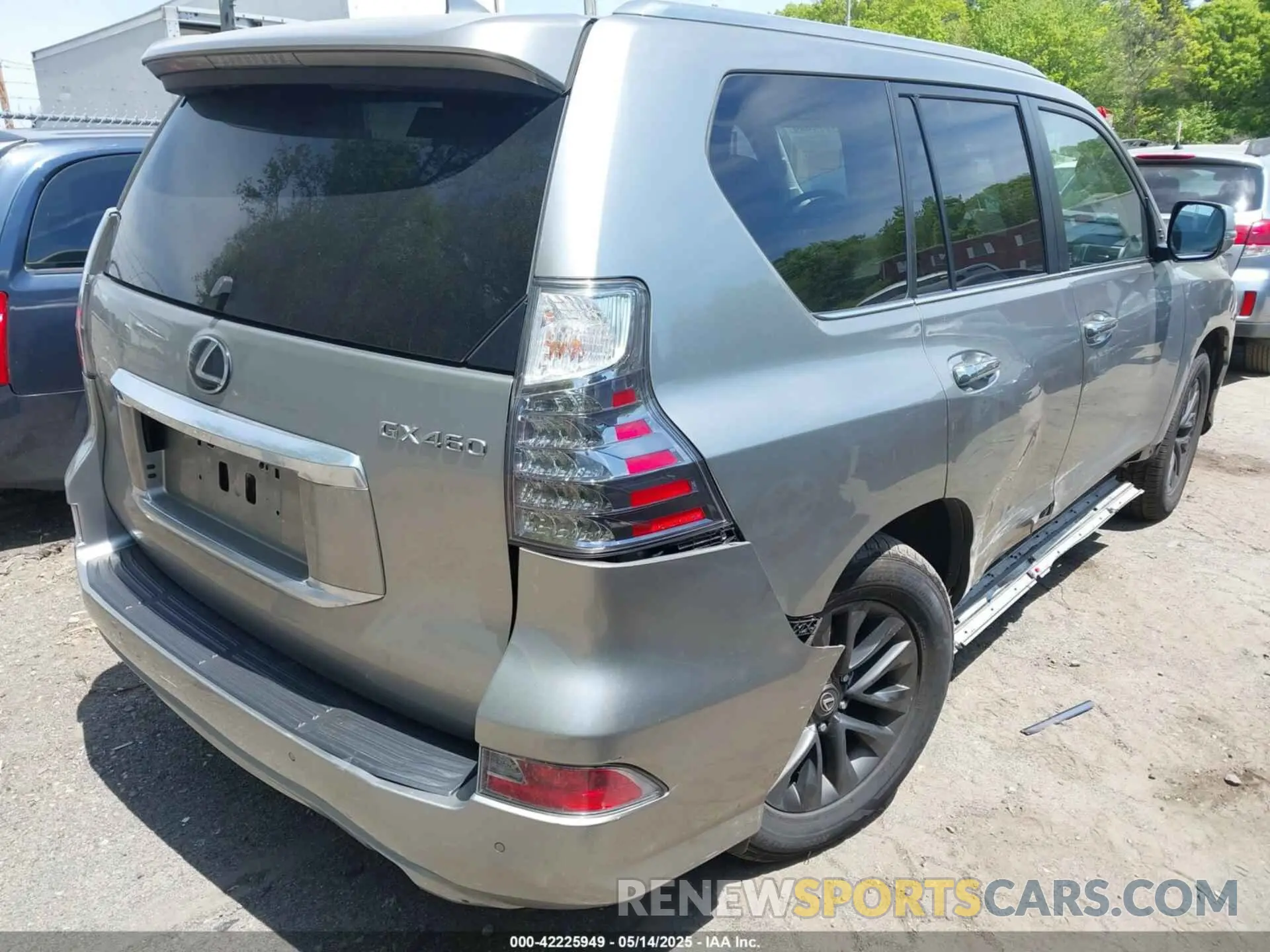 4 Фотография поврежденного автомобиля JTJAM7BX3M5274777 LEXUS GX 460 2021
