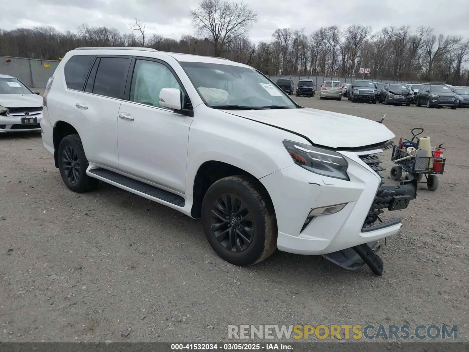 1 Фотография поврежденного автомобиля JTJAM7BX5M5304457 LEXUS GX 460 2021