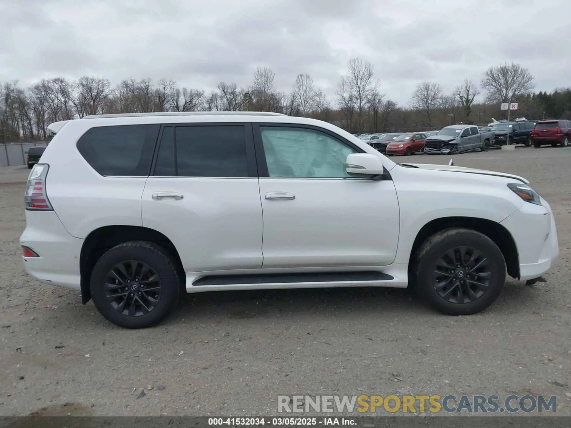13 Фотография поврежденного автомобиля JTJAM7BX5M5304457 LEXUS GX 460 2021