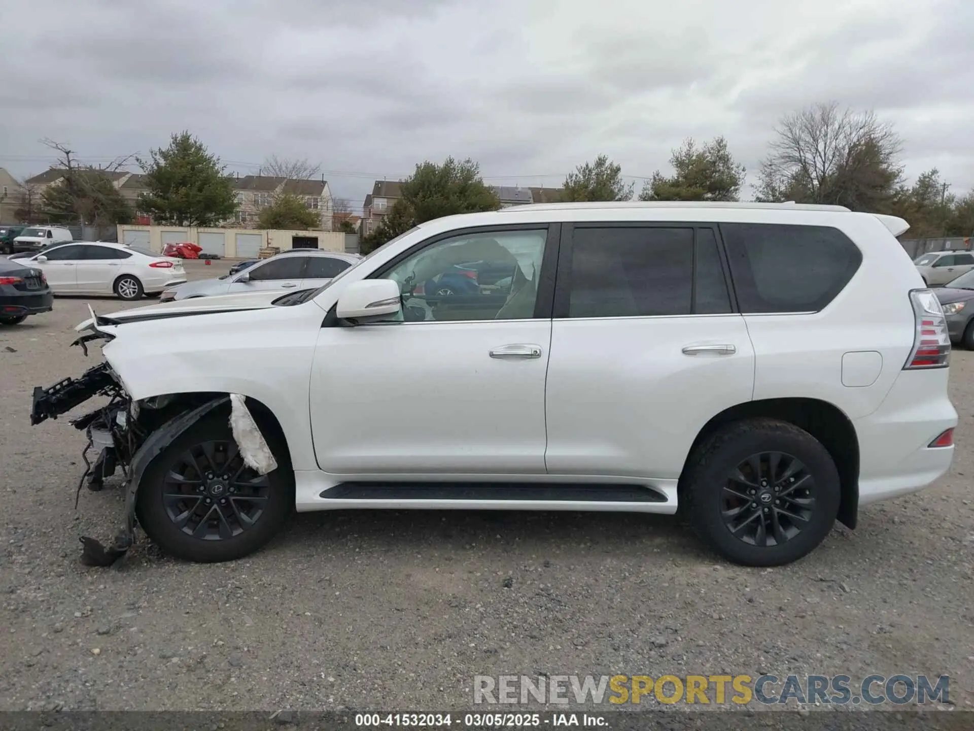14 Фотография поврежденного автомобиля JTJAM7BX5M5304457 LEXUS GX 460 2021