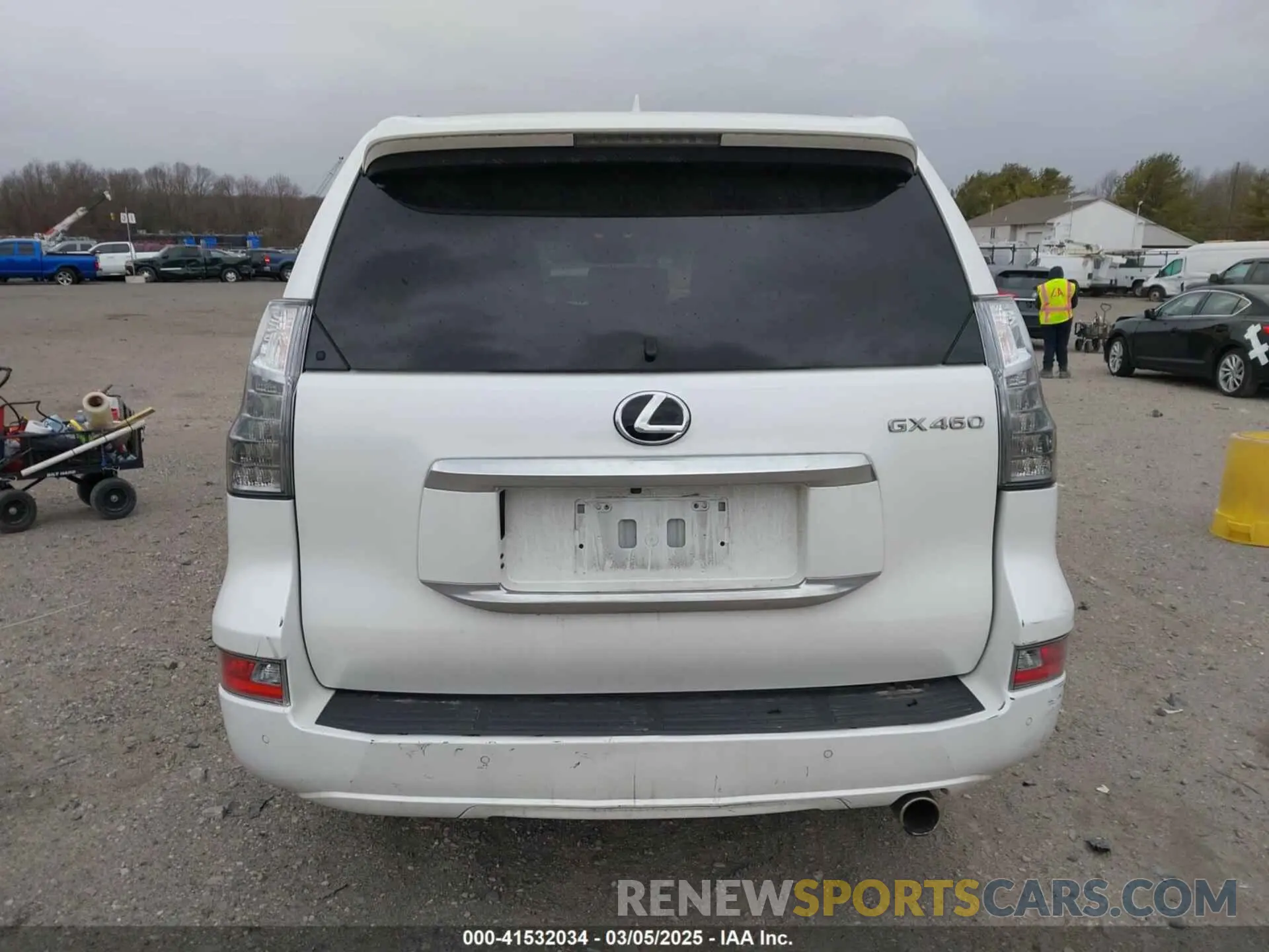 16 Фотография поврежденного автомобиля JTJAM7BX5M5304457 LEXUS GX 460 2021