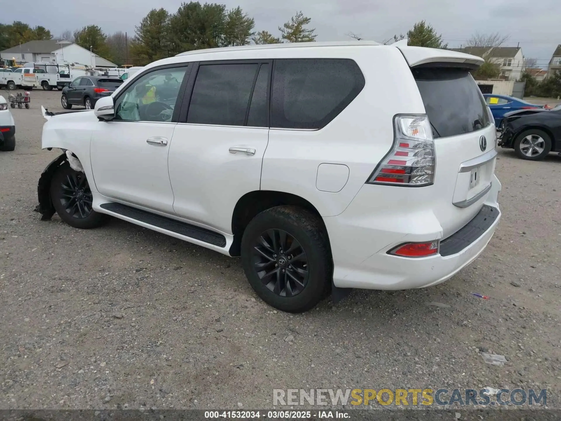 3 Фотография поврежденного автомобиля JTJAM7BX5M5304457 LEXUS GX 460 2021
