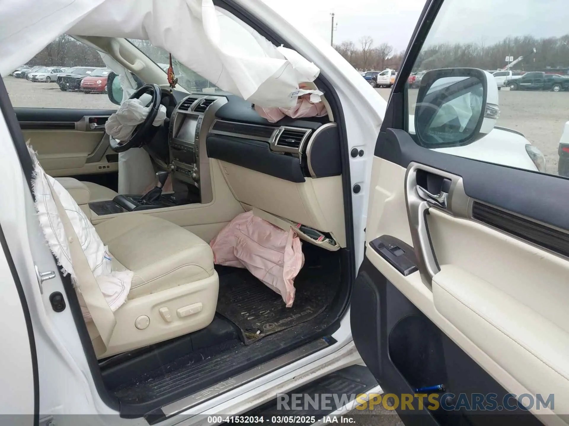 5 Фотография поврежденного автомобиля JTJAM7BX5M5304457 LEXUS GX 460 2021
