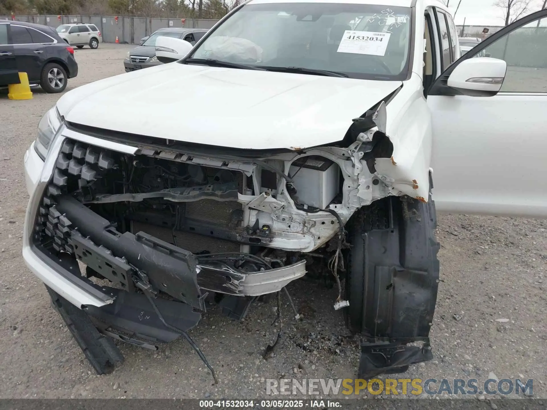 6 Фотография поврежденного автомобиля JTJAM7BX5M5304457 LEXUS GX 460 2021