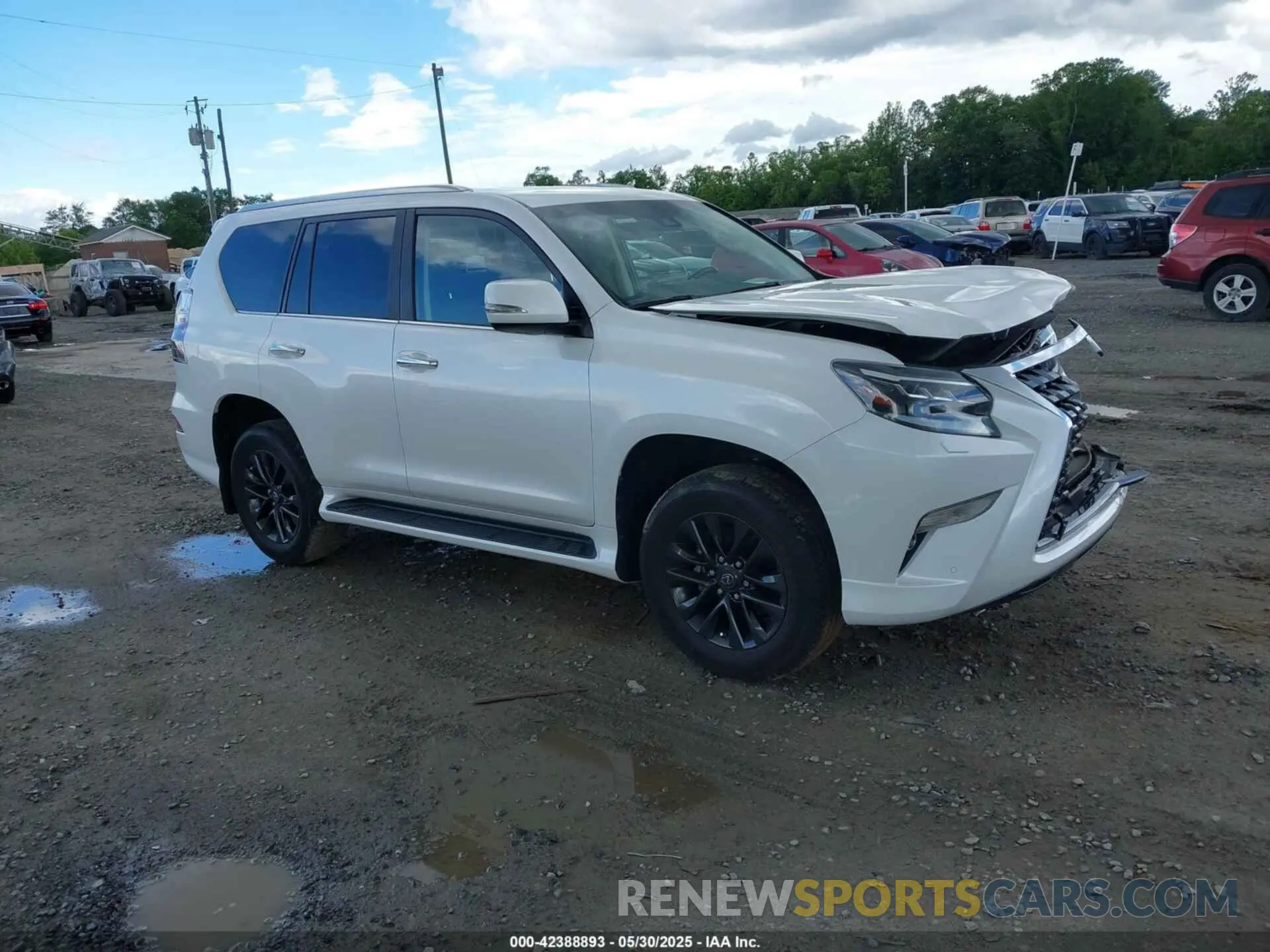 1 Photograph of a damaged car JTJAM7BXXM5292435 LEXUS GX 460 2021