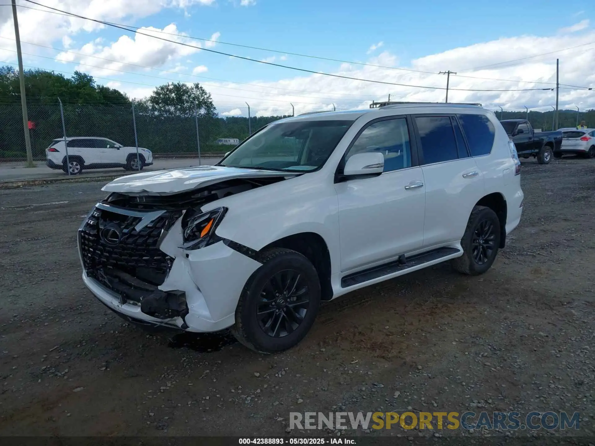 2 Photograph of a damaged car JTJAM7BXXM5292435 LEXUS GX 460 2021