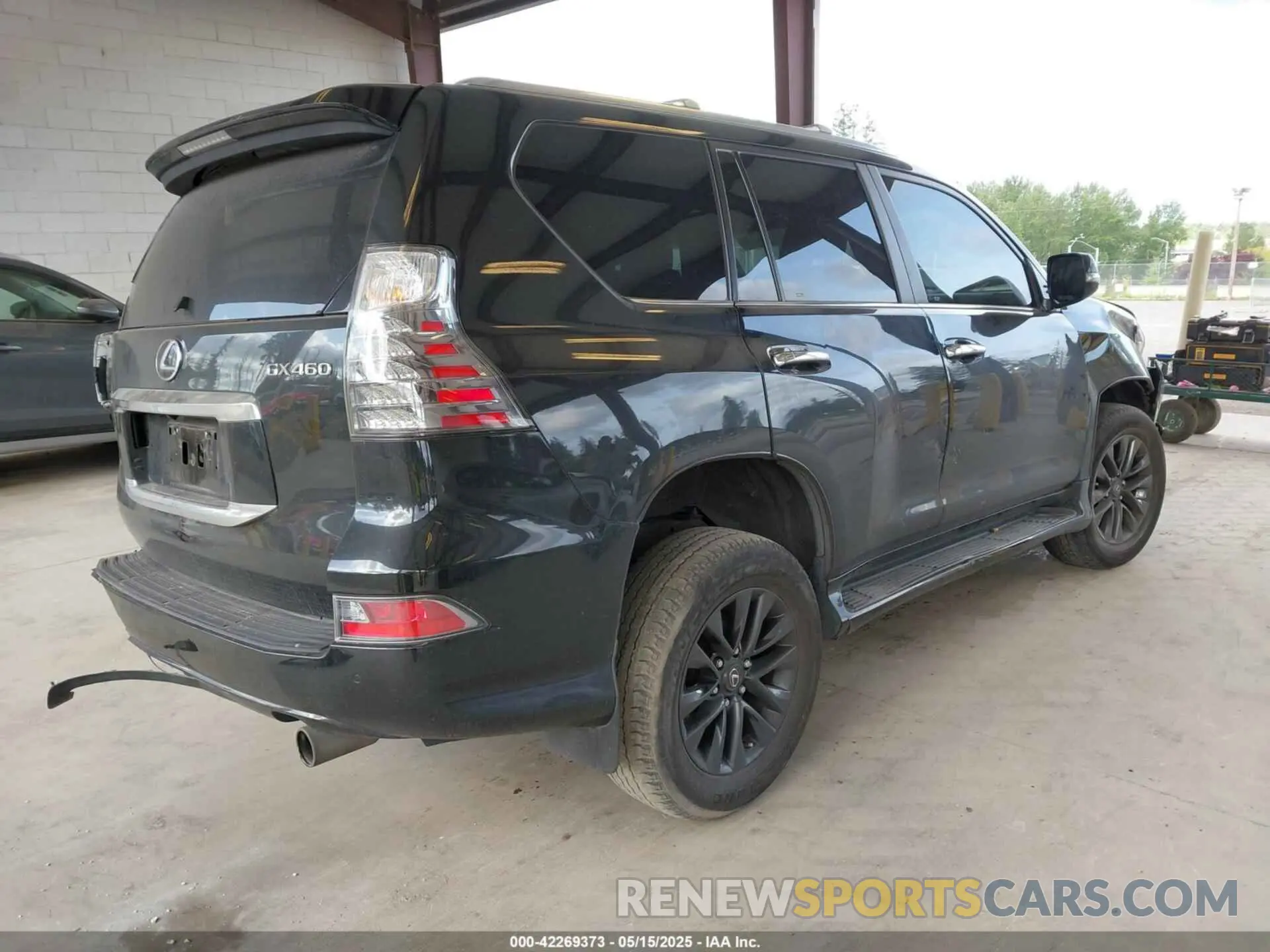 4 Фотография поврежденного автомобиля JTJAM7BX3N5333036 LEXUS GX 460 2022