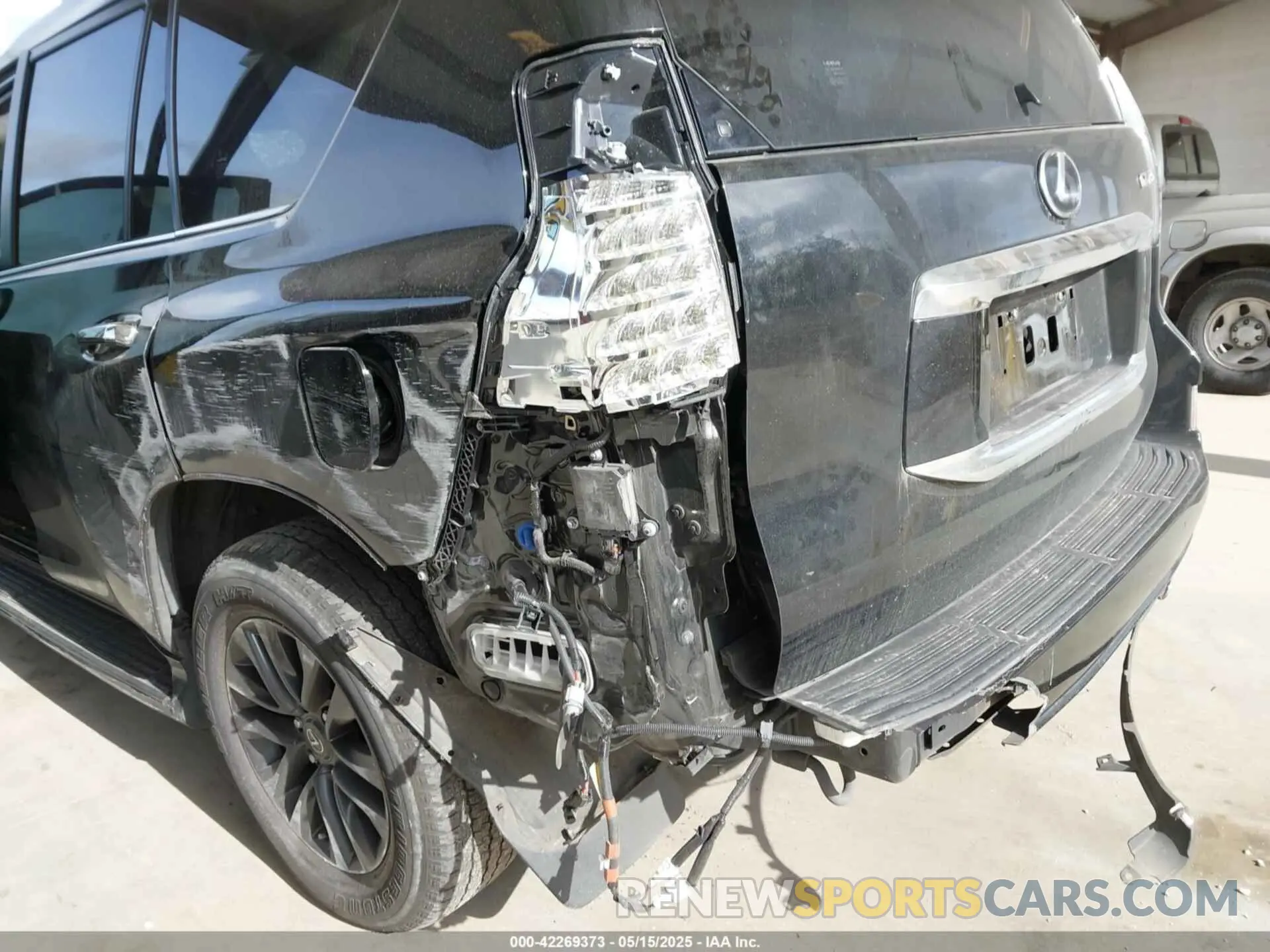 6 Фотография поврежденного автомобиля JTJAM7BX3N5333036 LEXUS GX 460 2022
