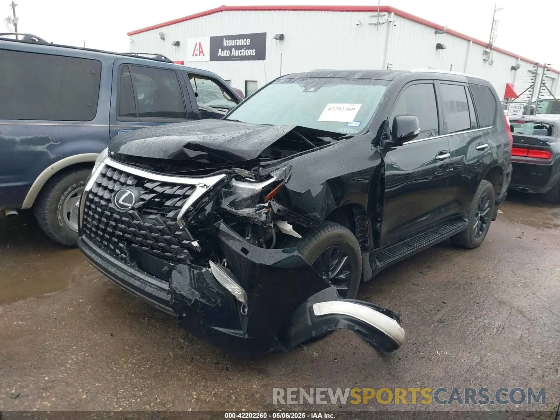 2 Фотография поврежденного автомобиля JTJAM7BX4N5319498 LEXUS GX 460 2022