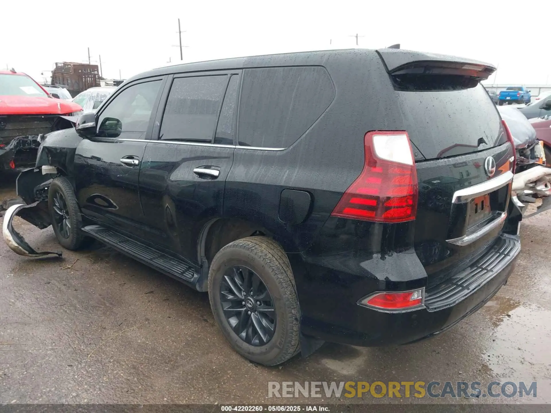 3 Фотография поврежденного автомобиля JTJAM7BX4N5319498 LEXUS GX 460 2022