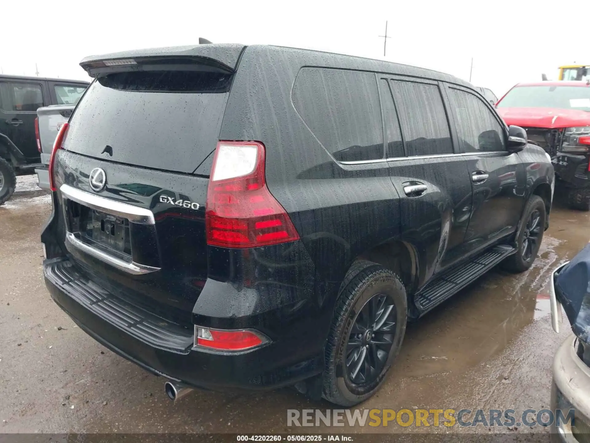 4 Фотография поврежденного автомобиля JTJAM7BX4N5319498 LEXUS GX 460 2022