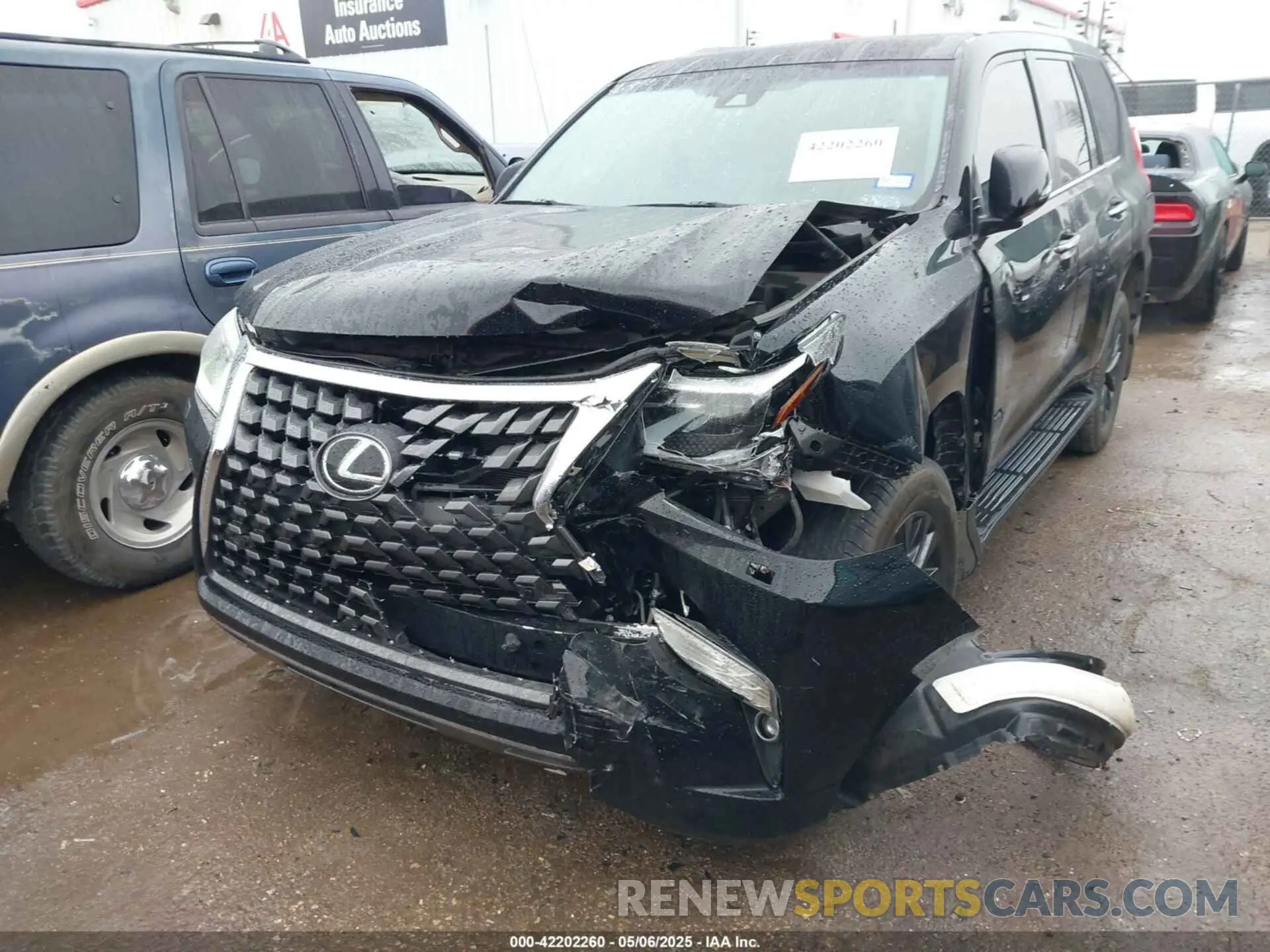 6 Фотография поврежденного автомобиля JTJAM7BX4N5319498 LEXUS GX 460 2022