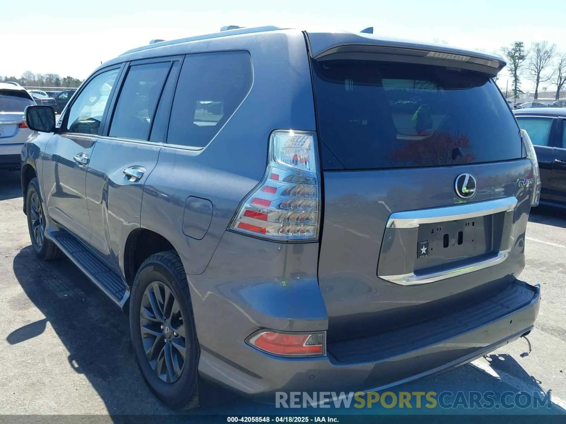 3 Фотография поврежденного автомобиля JTJAM7BX8N5328897 LEXUS GX 460 2022