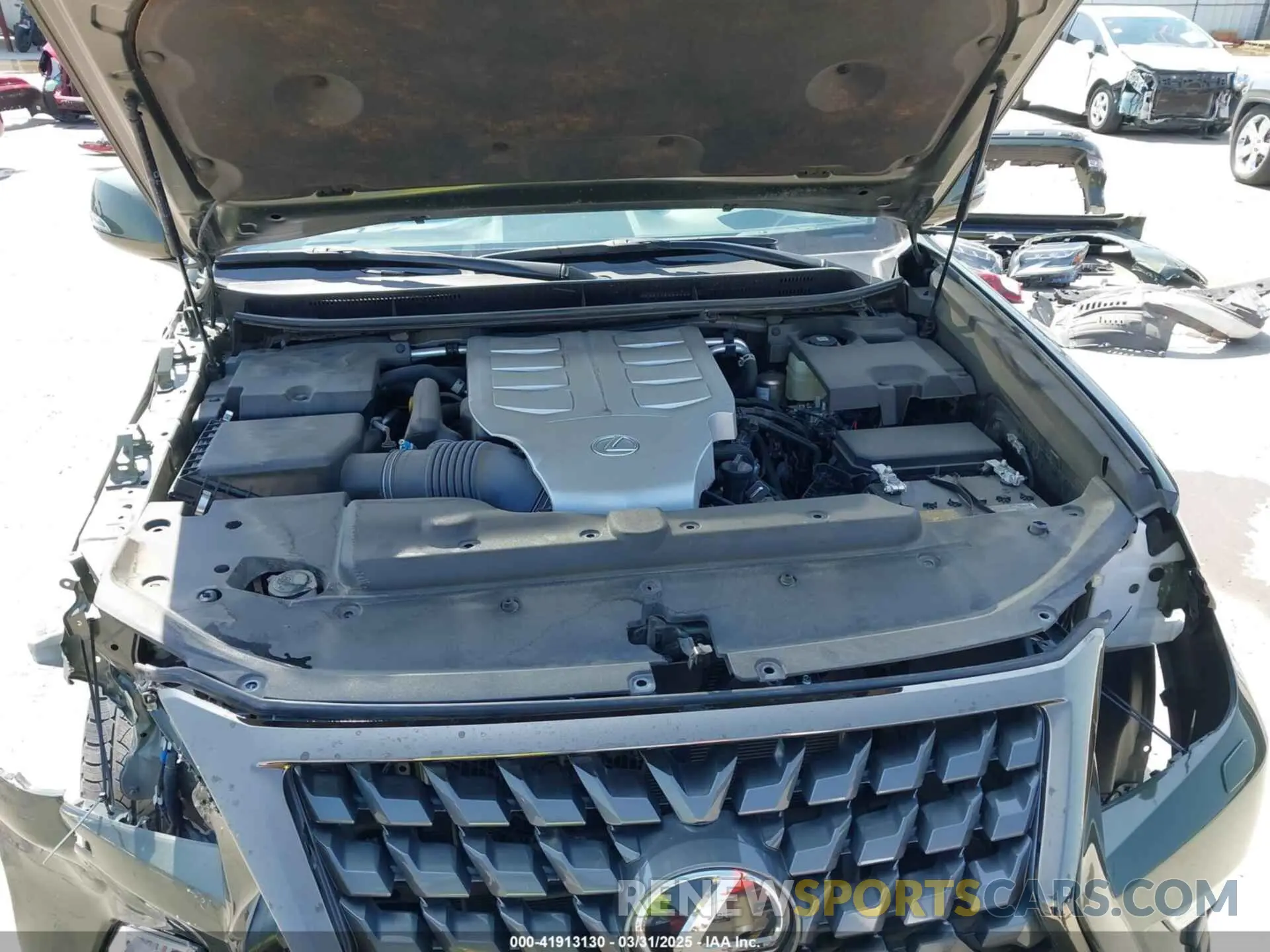 10 Photograph of a damaged car JTJKM7BX0N5318806 LEXUS GX 460 2022