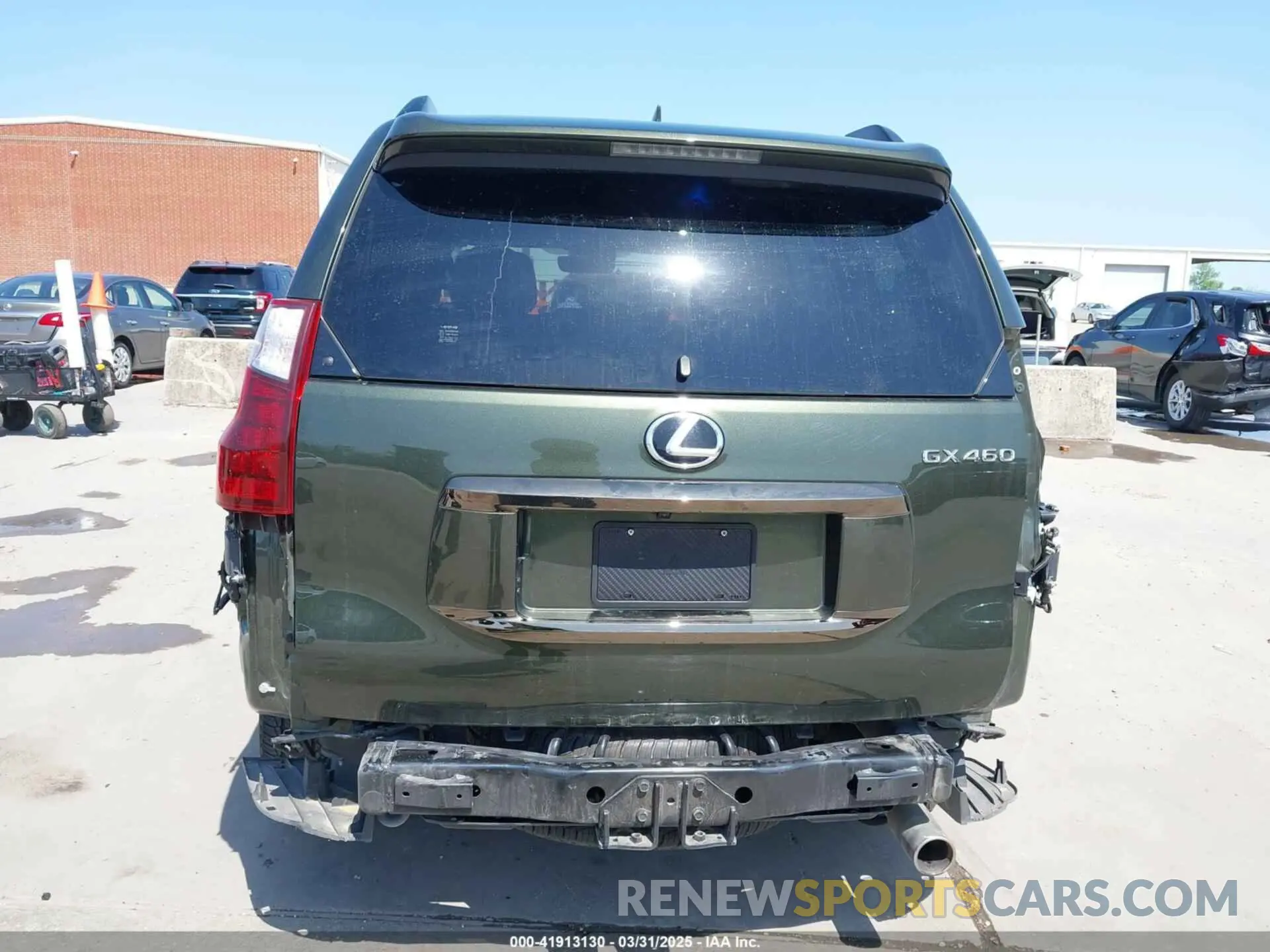 17 Photograph of a damaged car JTJKM7BX0N5318806 LEXUS GX 460 2022