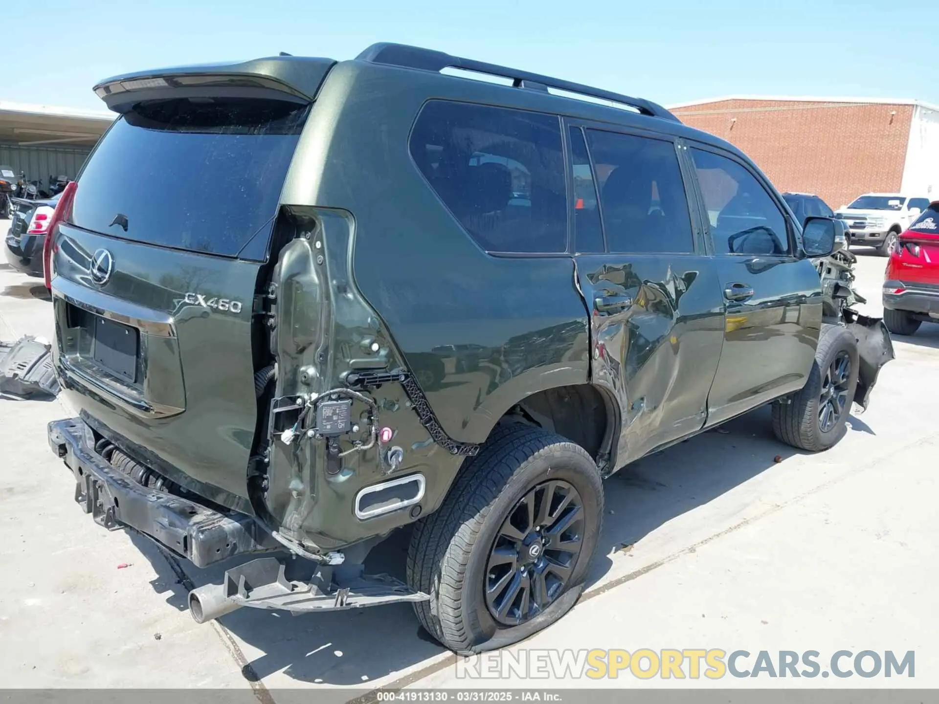 6 Photograph of a damaged car JTJKM7BX0N5318806 LEXUS GX 460 2022