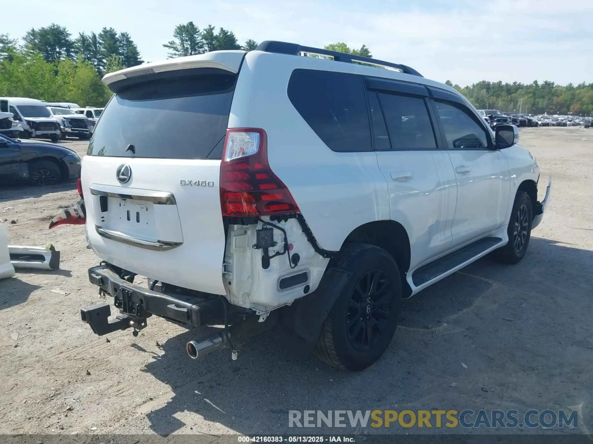 4 Фотография поврежденного автомобиля JTJKM7BX6N5315828 LEXUS GX 460 2022