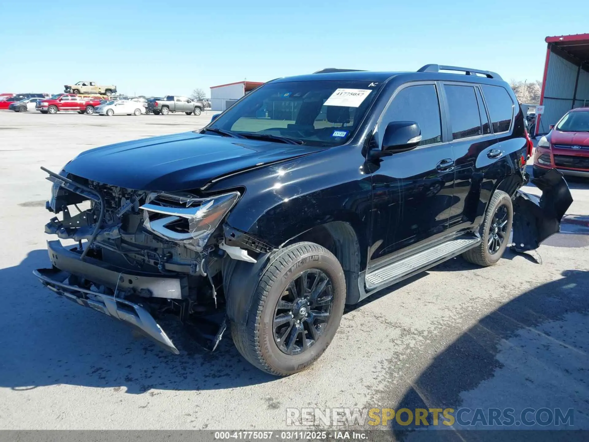 2 Photograph of a damaged car JTJKM7BX9N5311062 LEXUS GX 460 2022