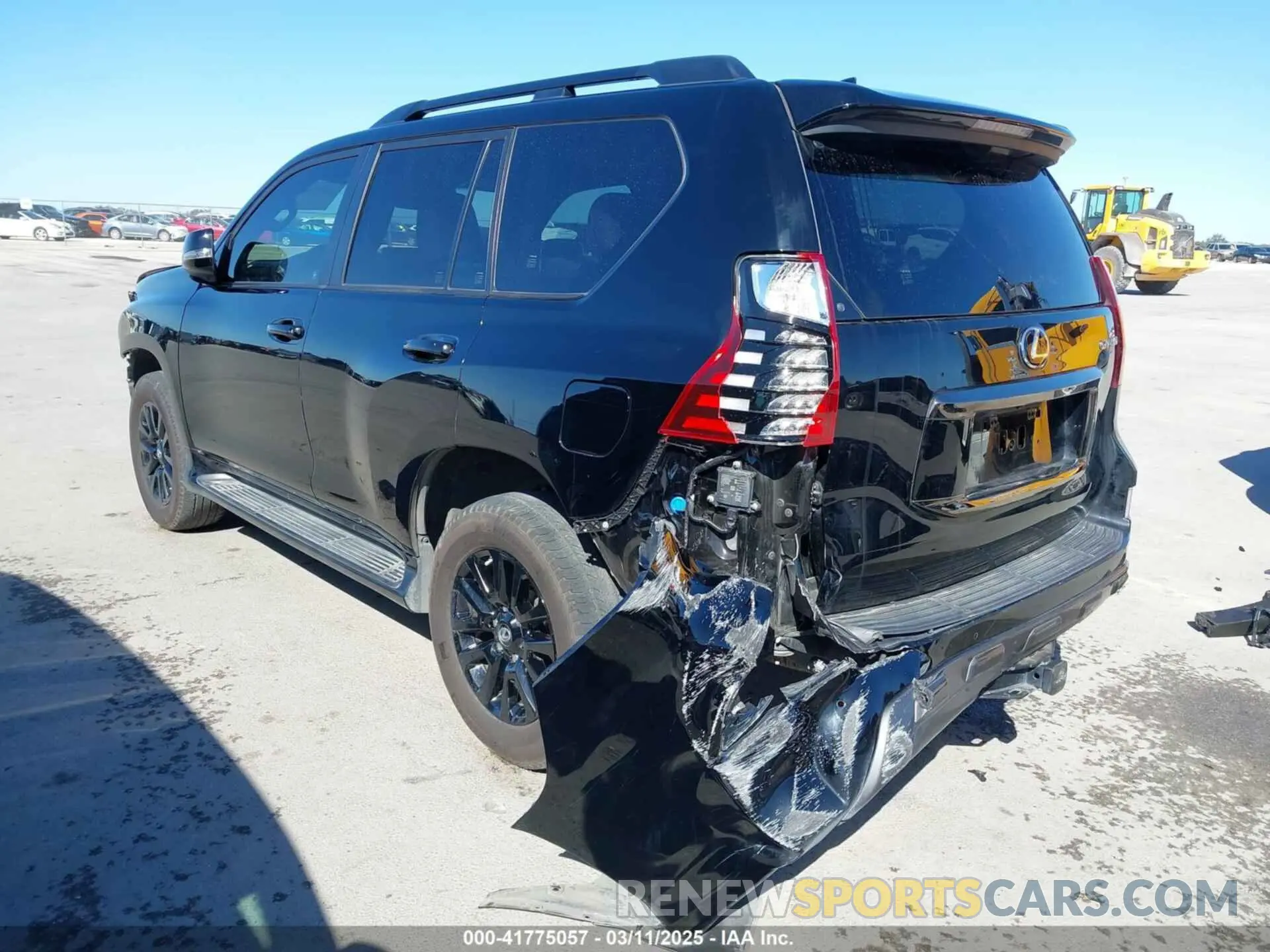 3 Photograph of a damaged car JTJKM7BX9N5311062 LEXUS GX 460 2022
