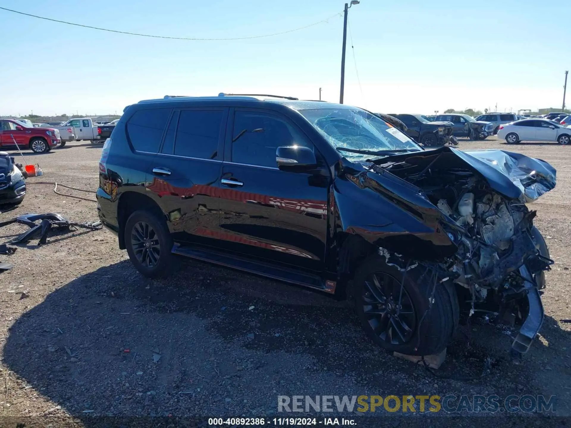 1 Photograph of a damaged car JTJAM7BX0P5344529 LEXUS GX 460 2023