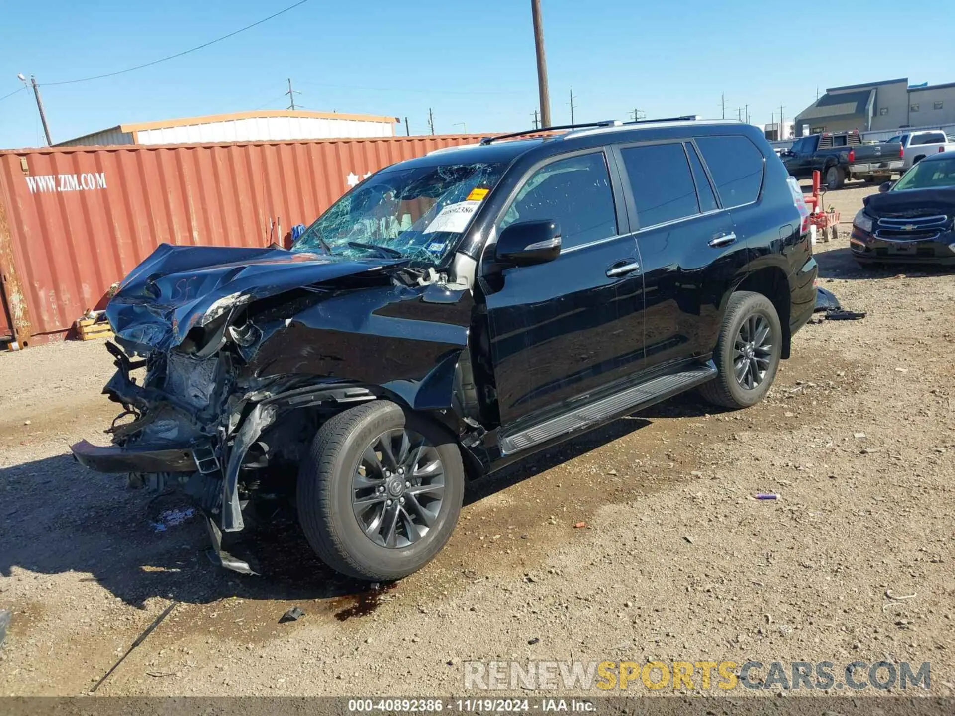 2 Photograph of a damaged car JTJAM7BX0P5344529 LEXUS GX 460 2023