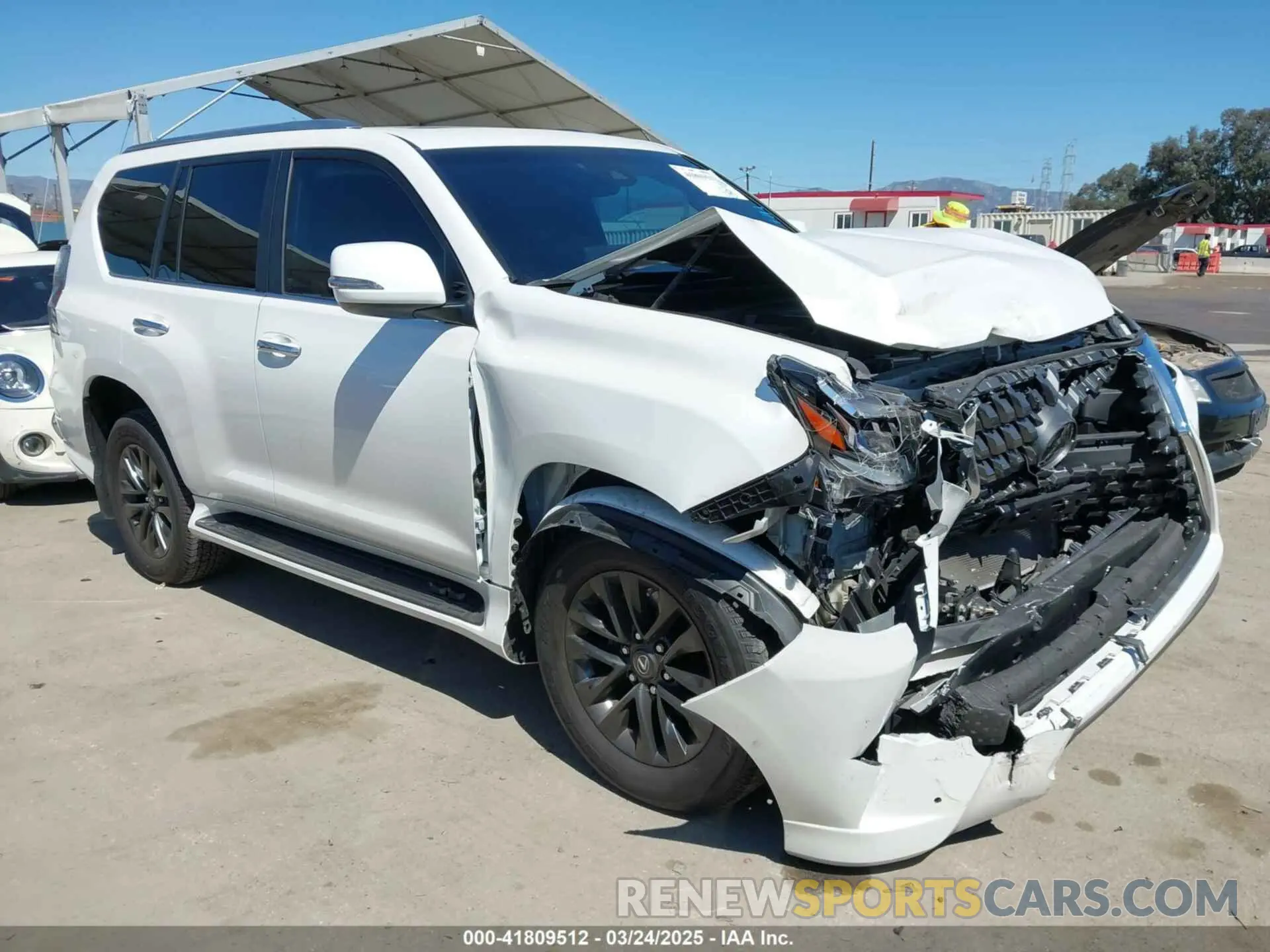 1 Фотография поврежденного автомобиля JTJAM7BX0P5372248 LEXUS GX 460 2023
