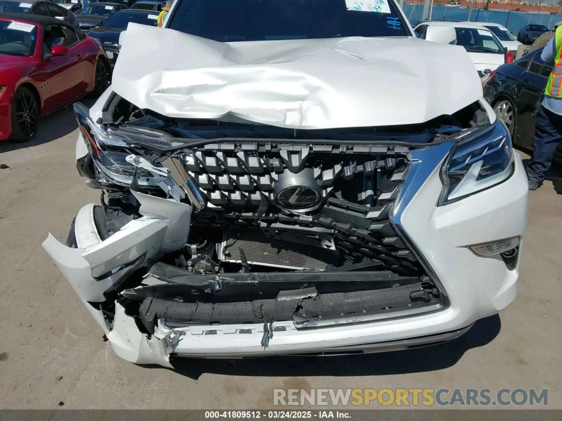 6 Фотография поврежденного автомобиля JTJAM7BX0P5372248 LEXUS GX 460 2023