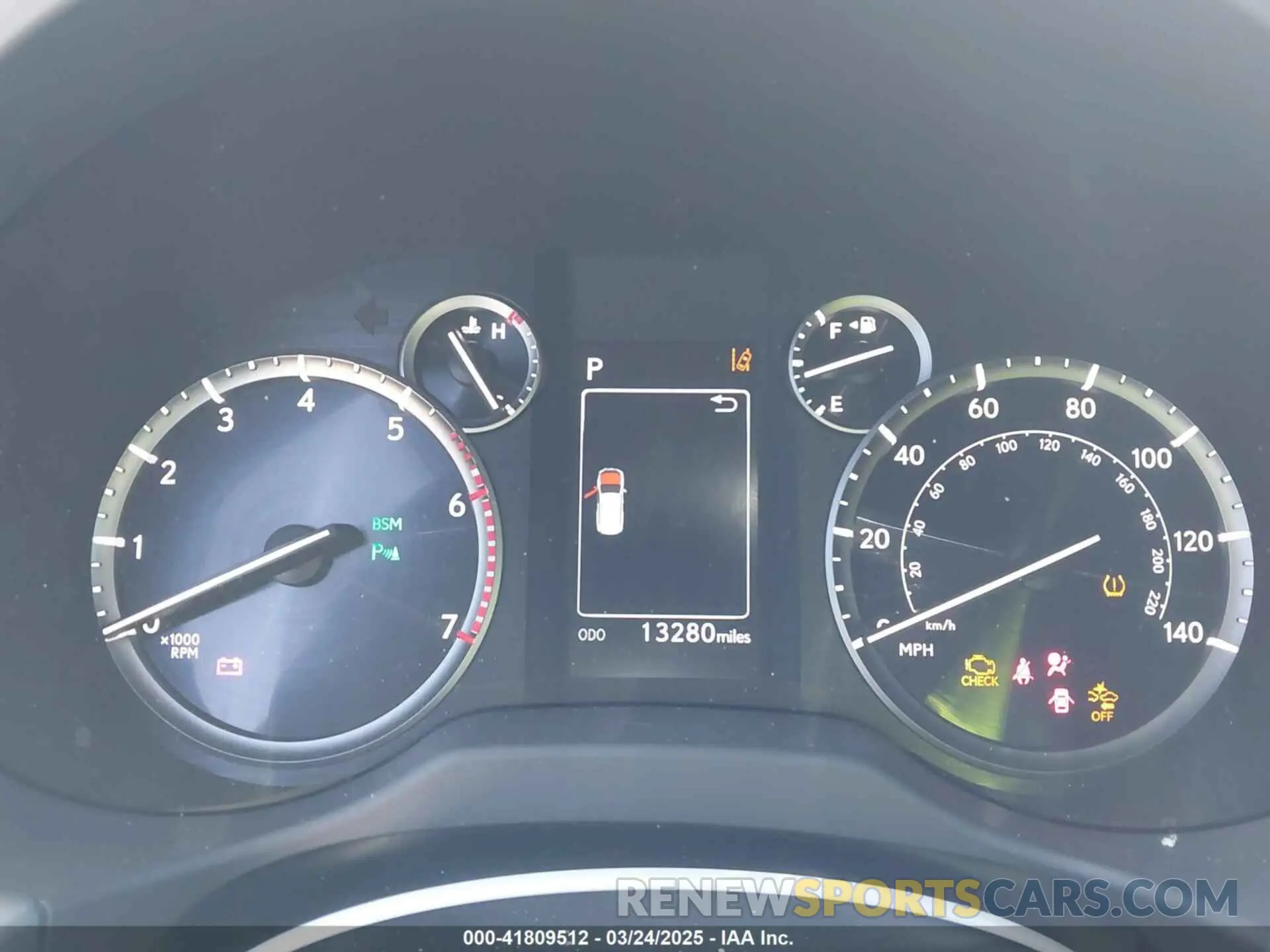 7 Фотография поврежденного автомобиля JTJAM7BX0P5372248 LEXUS GX 460 2023