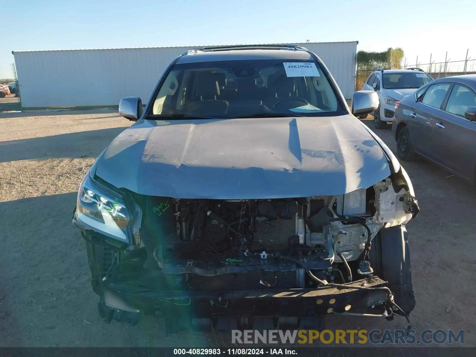 13 Photograph of a damaged car JTJAM7BX2P5376883 LEXUS GX 460 2023