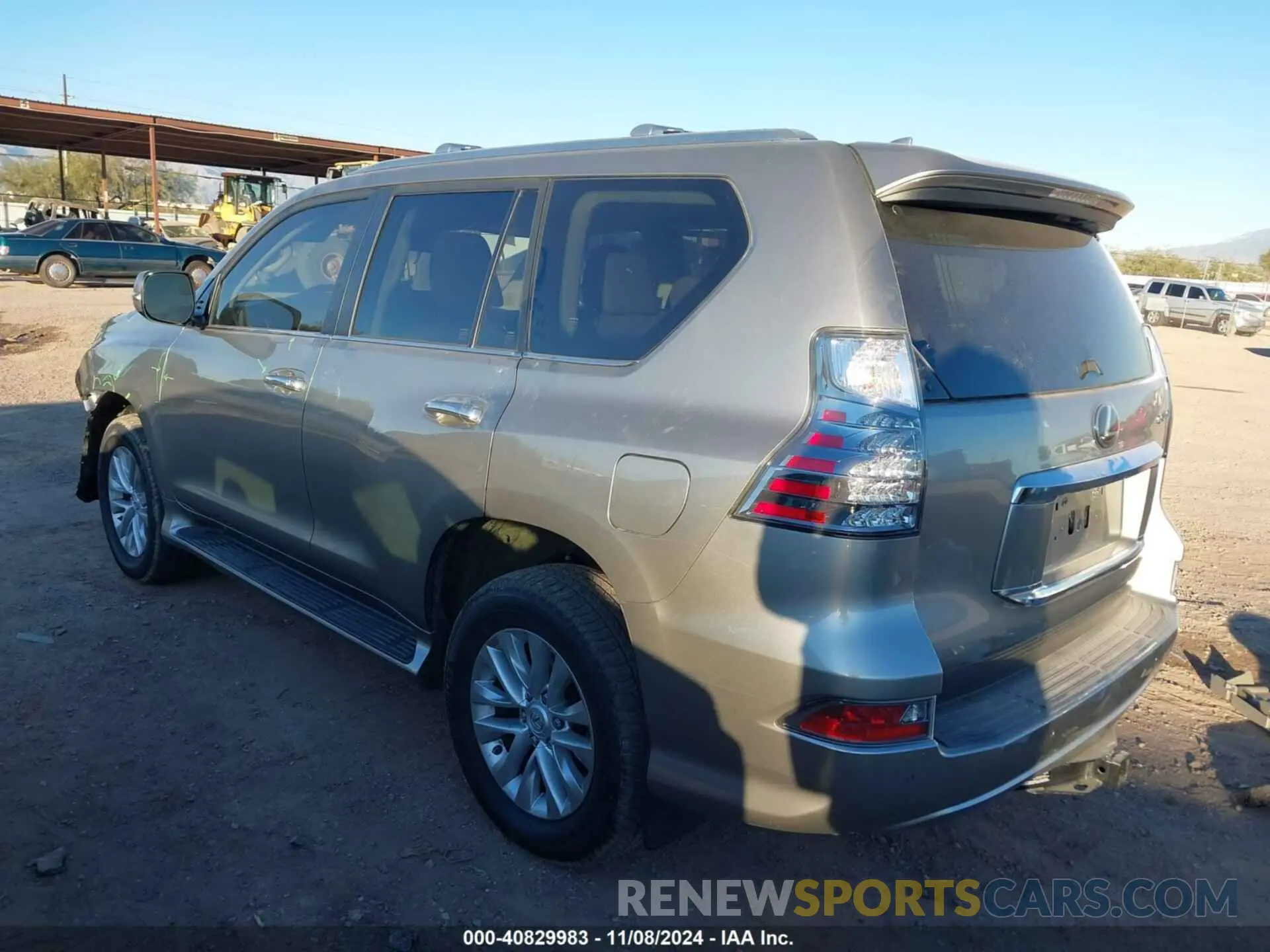 3 Photograph of a damaged car JTJAM7BX2P5376883 LEXUS GX 460 2023