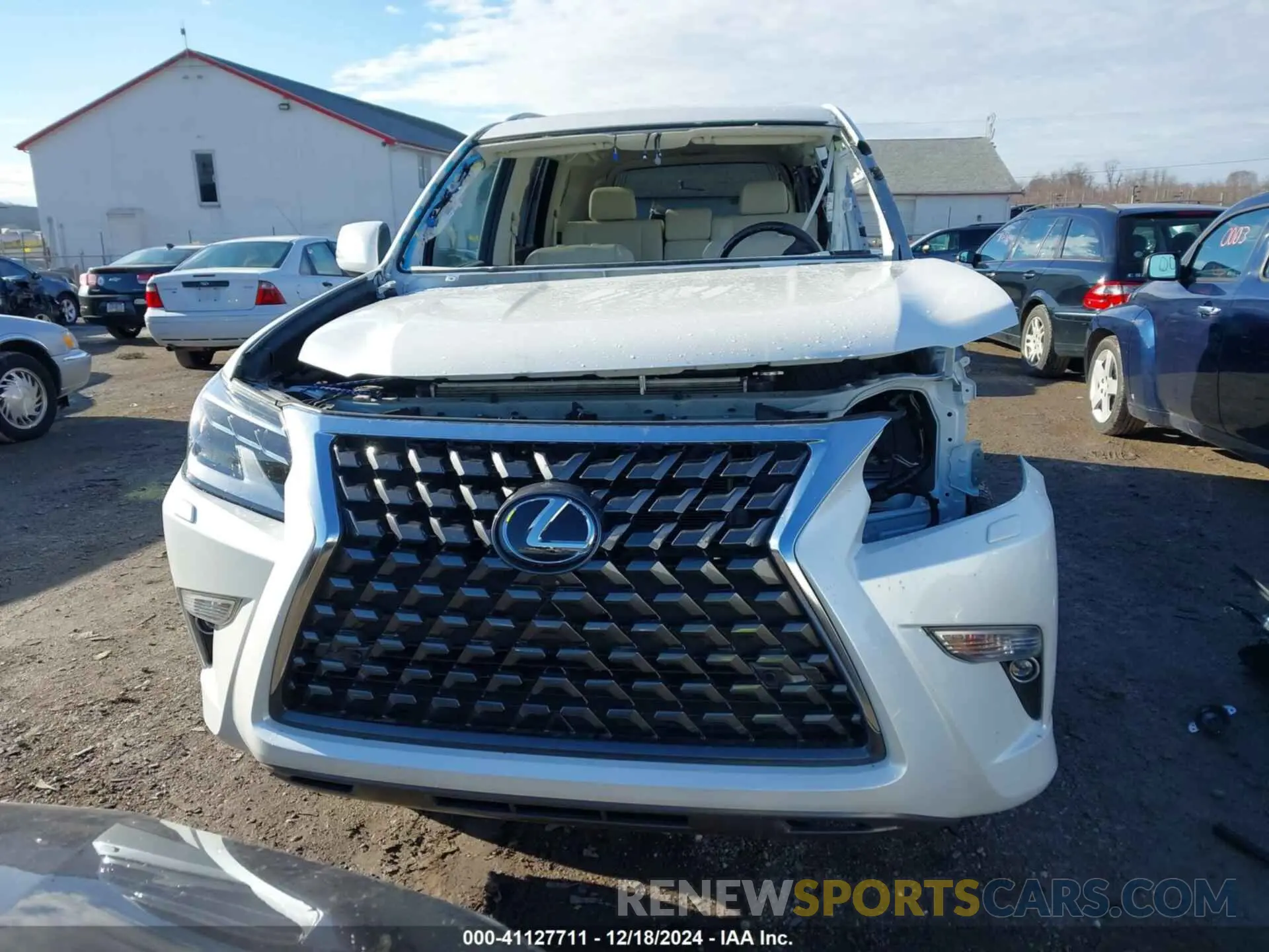 13 Фотография поврежденного автомобиля JTJAM7BX8P5377942 LEXUS GX 460 2023