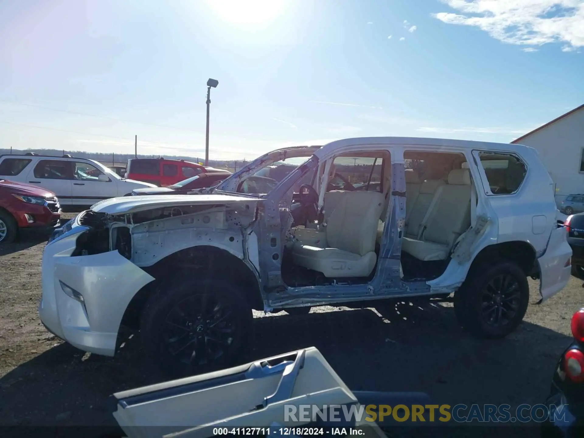 15 Фотография поврежденного автомобиля JTJAM7BX8P5377942 LEXUS GX 460 2023