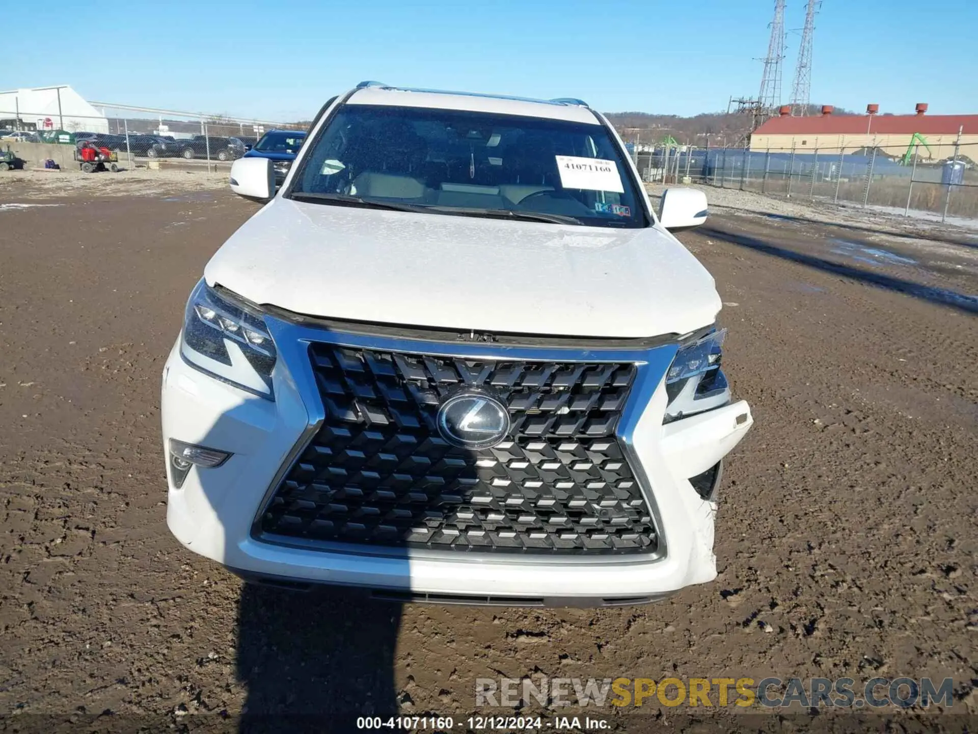 12 Фотография поврежденного автомобиля JTJAM7BX9P5346988 LEXUS GX 460 2023